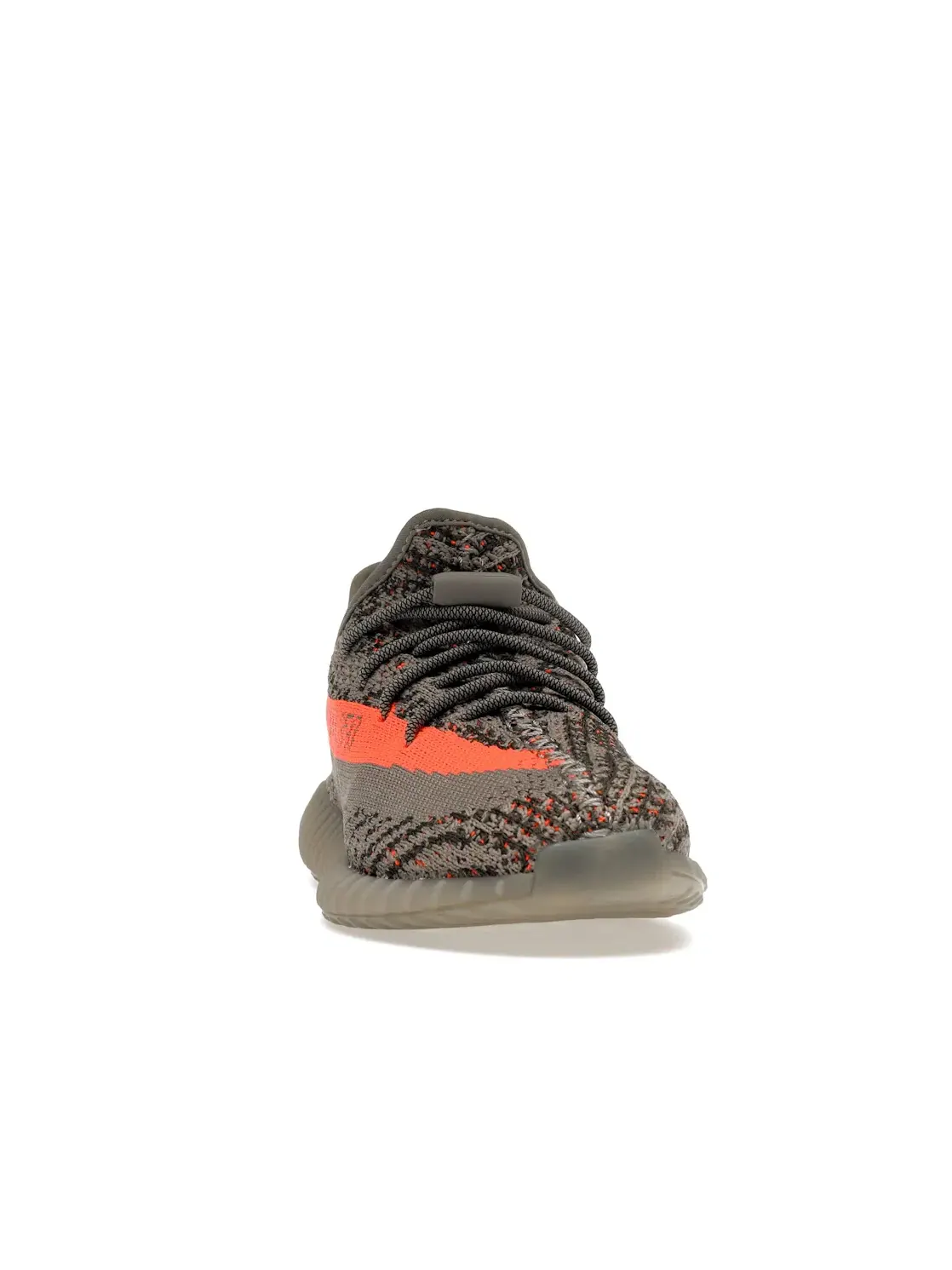Детские кроссовки Lifestyle с принтом Adidas Yeezy Boost 350 V2 — изображение 2 из 4, серый/красный