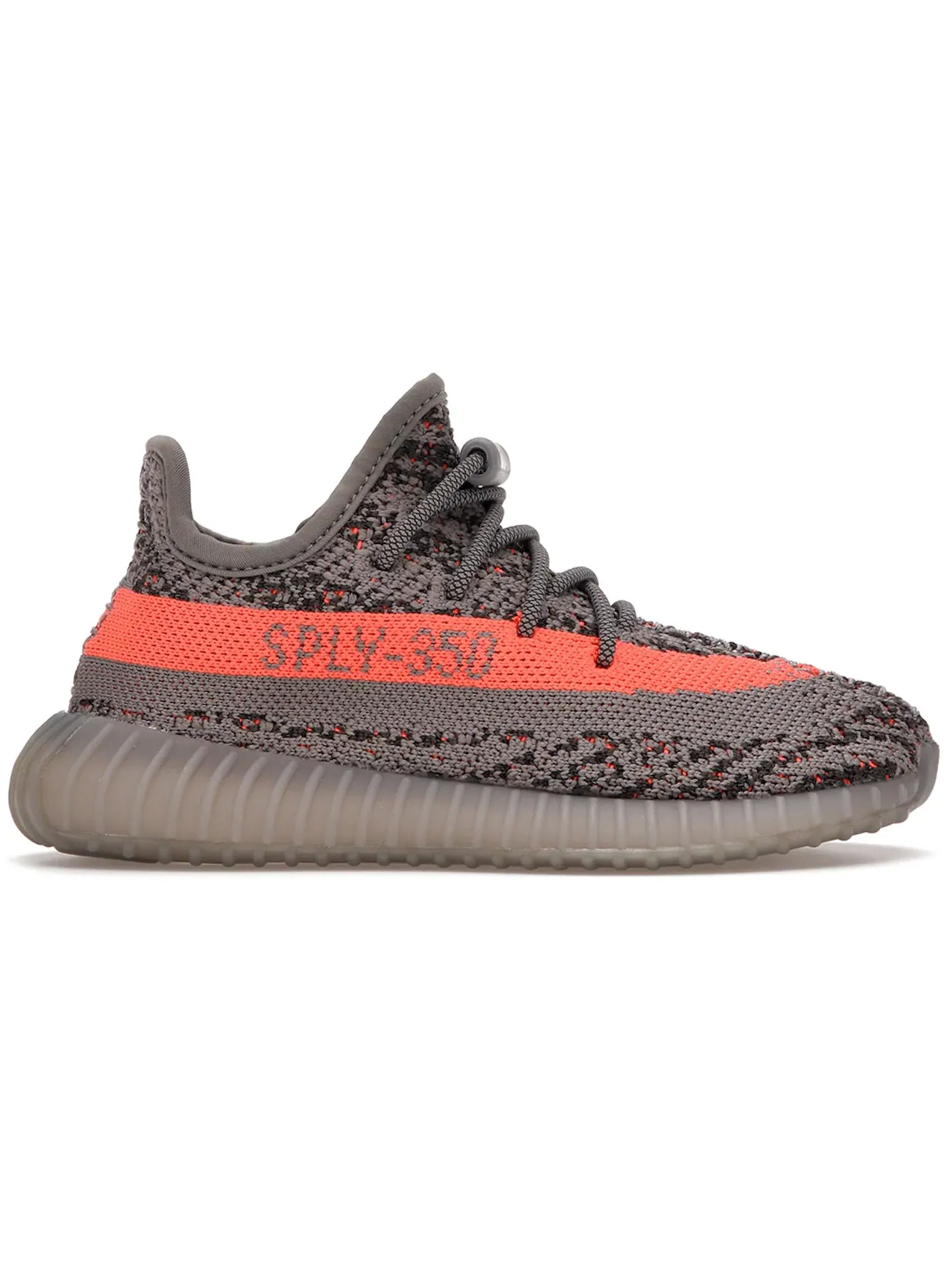 Детские кроссовки с отражающими элементами Adidas Yeezy Boost 350 V2 Adidas — изображение 1 из 1, серый/красный