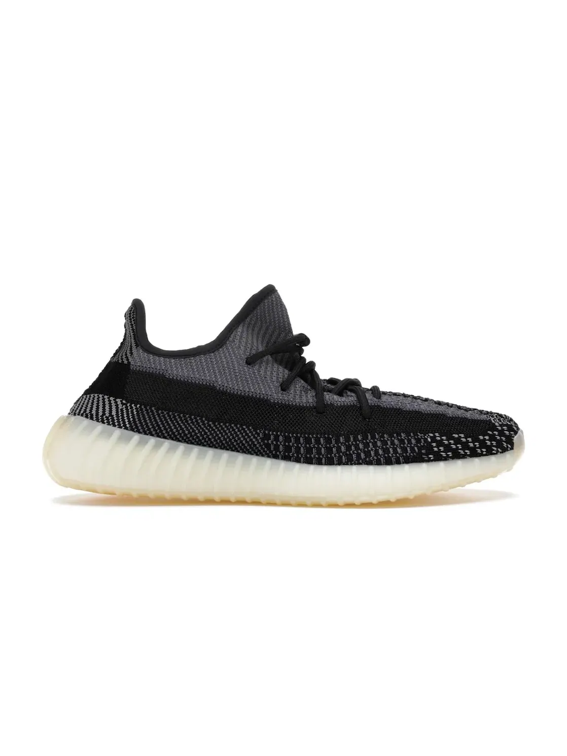 Мужские кроссовки с дышащим верхом Adidas Yeezy Boost 350 V2 — изображение 1 из 4, угольный