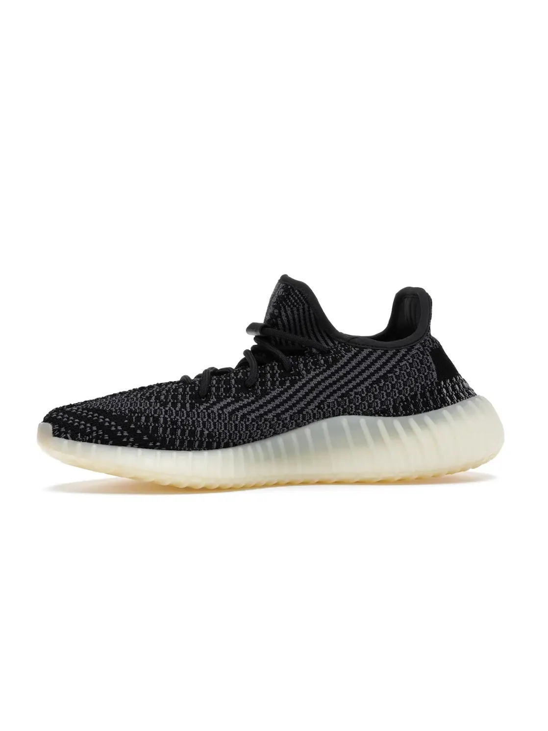 Мужские кроссовки с дышащим верхом Adidas Yeezy Boost 350 V2 — изображение 3 из 4, угольный