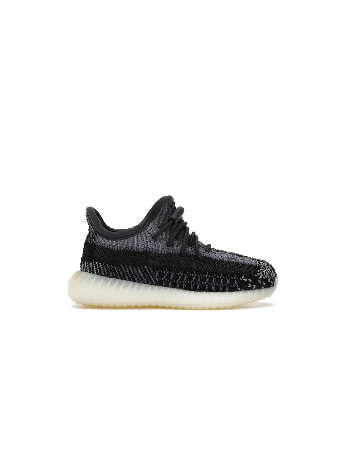 Детские кроссовки Lifestyle с верхом PrimeKnit Adidas Yeezy Boost 350 V2 Carbon — изображение 1 из 4, угольный