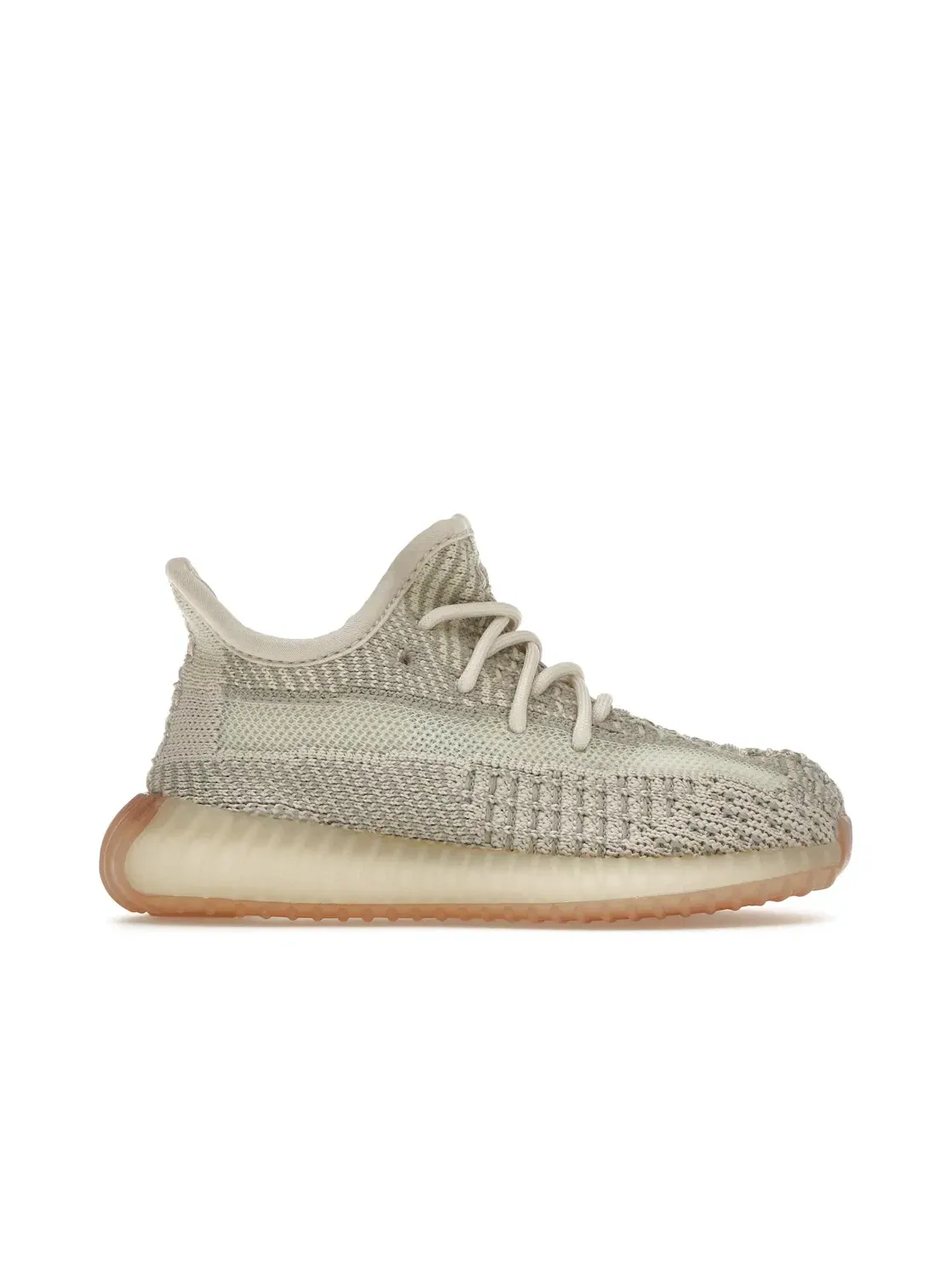Детские кроссовки с носковой конструкцией Adidas Yeezy Boost 350 V2, Citrin Citrin Citrin — изображение 1 из 4