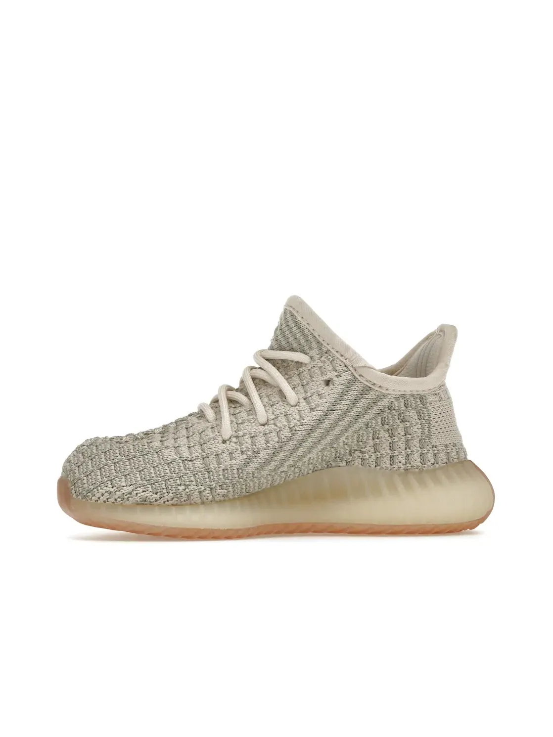 Детские кроссовки с носковой конструкцией Adidas Yeezy Boost 350 V2, Citrin Citrin Citrin — изображение 3 из 4
