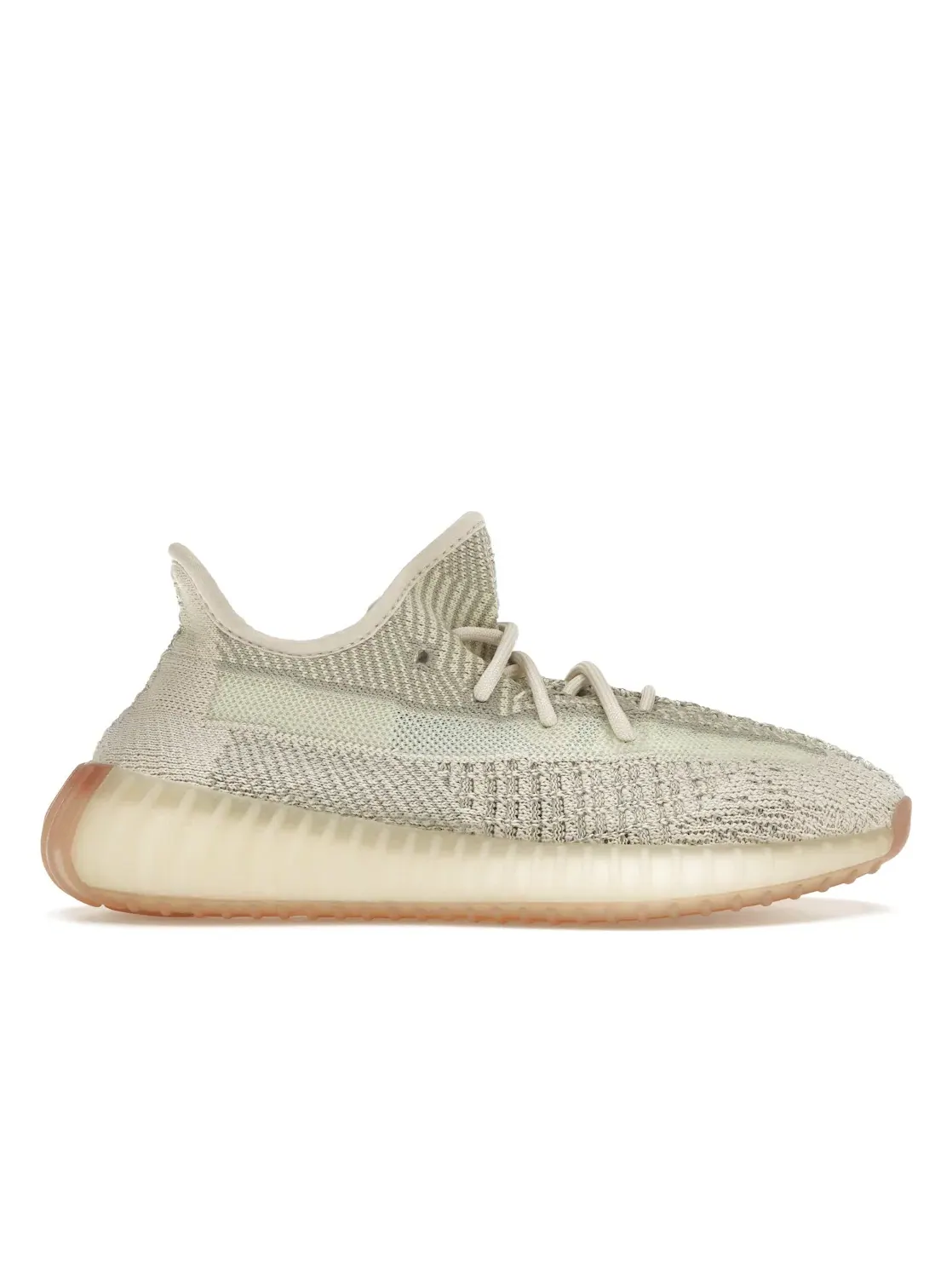 Мужские кроссовки lifestyle с отражающим верхом Adidas Yeezy Boost 350 V2, Citrin — изображение 1 из 4