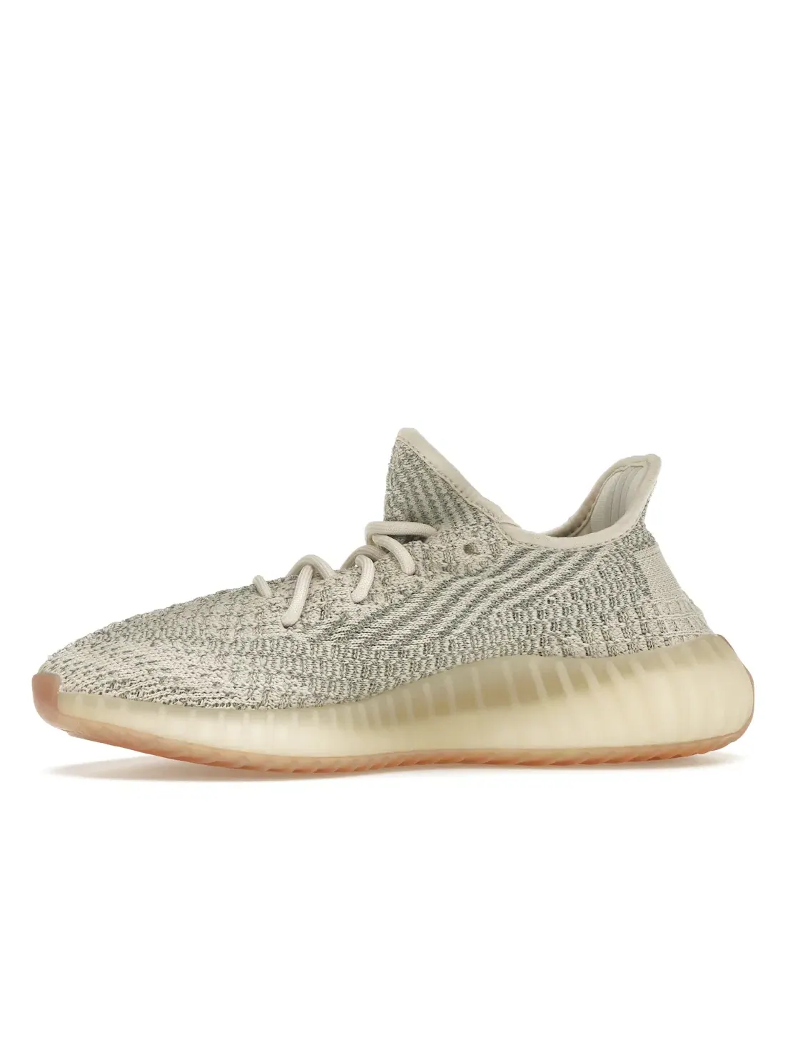 Мужские кроссовки lifestyle с отражающим верхом Adidas Yeezy Boost 350 V2, Citrin — изображение 3 из 4
