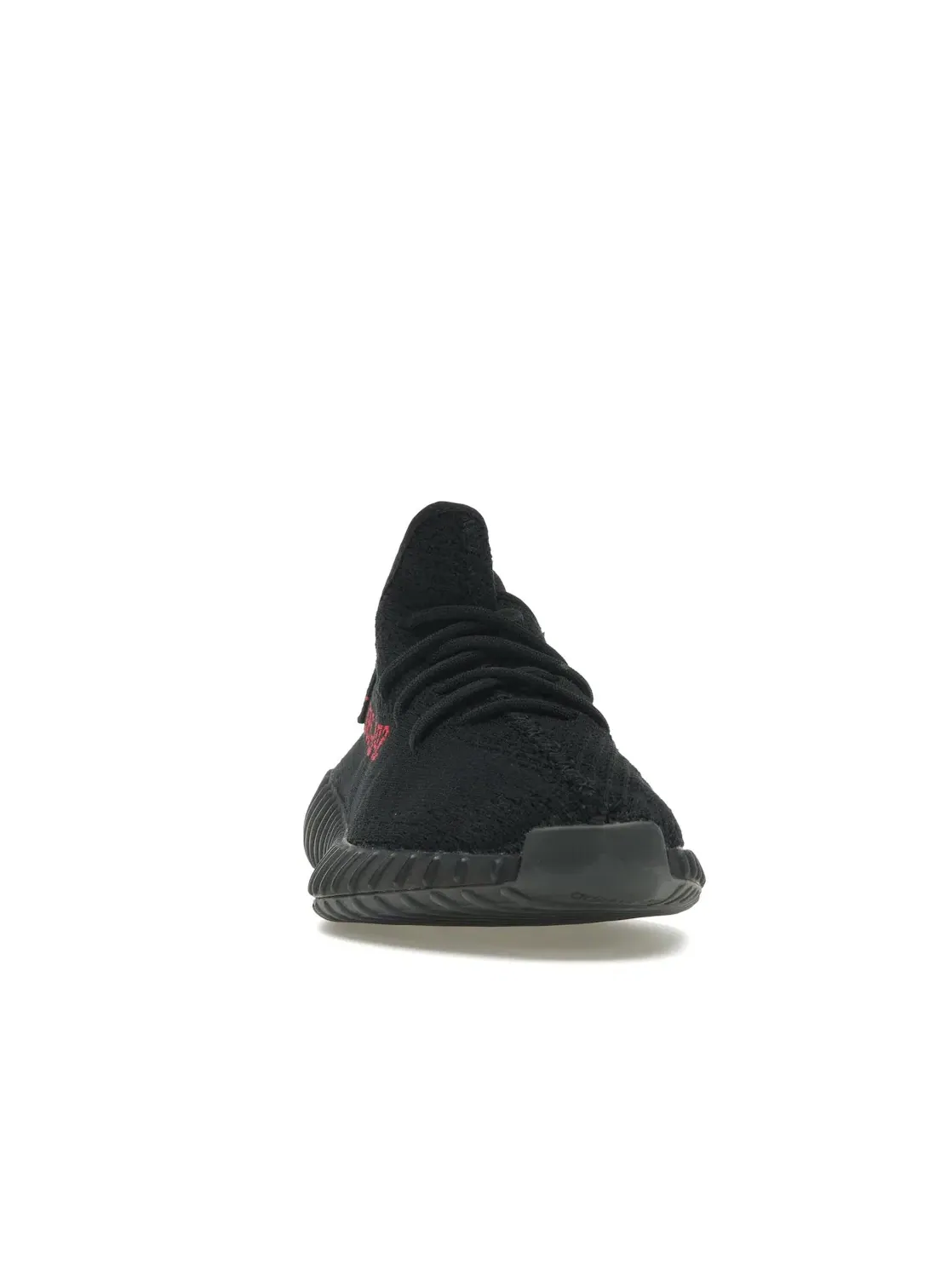 Мужские кроссовки с принтом Adidas Yeezy Boost 350 V2 — изображение 2 из 4, черный/черный/красный