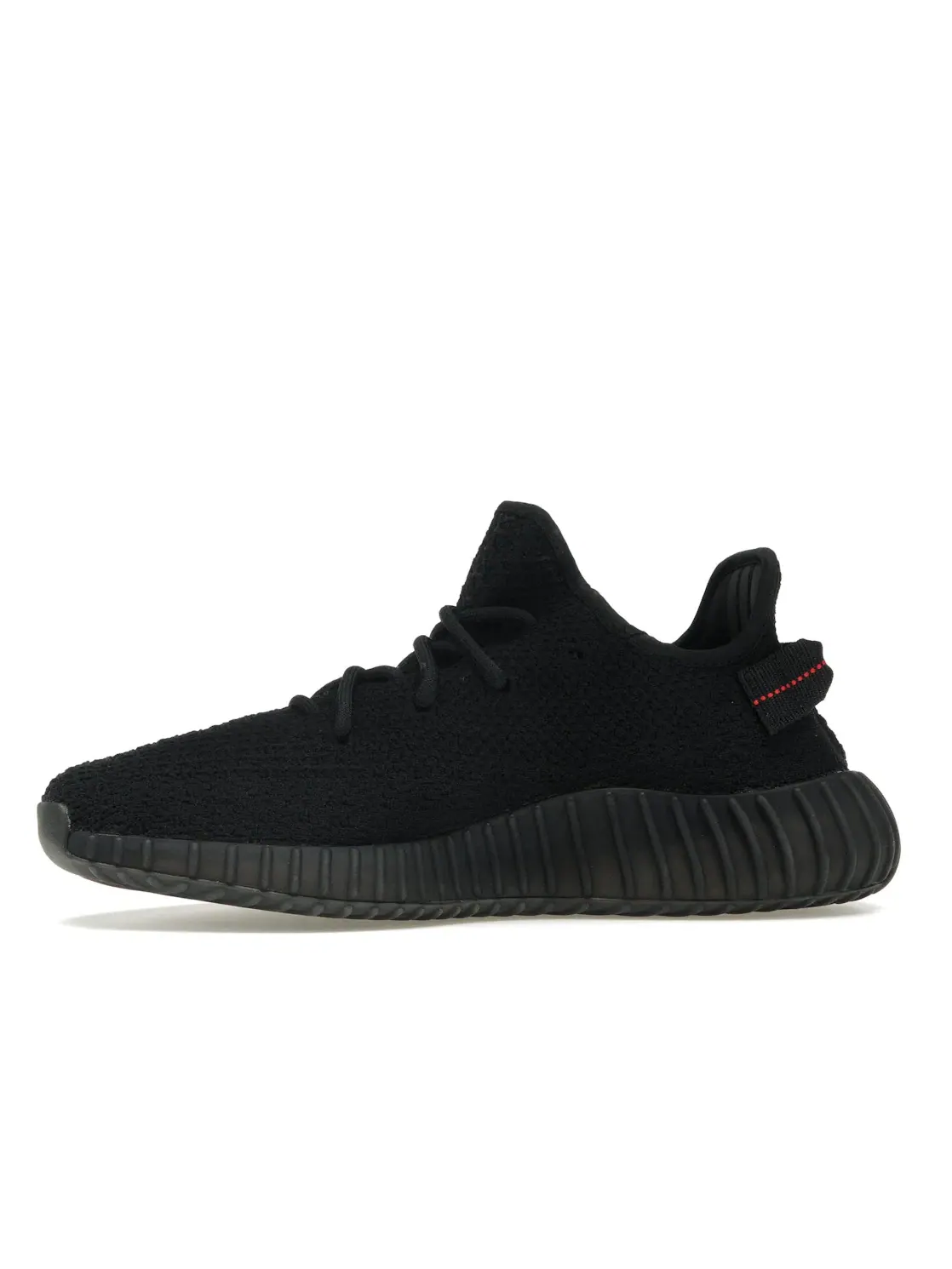 Мужские кроссовки с принтом Adidas Yeezy Boost 350 V2 — изображение 3 из 4, черный/черный/красный