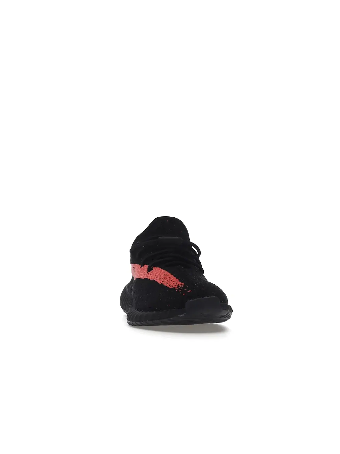 Детские кроссовки Lifestyle с полоской Adidas Yeezy Boost 350 V2 — изображение 2 из 4, черный красный черный