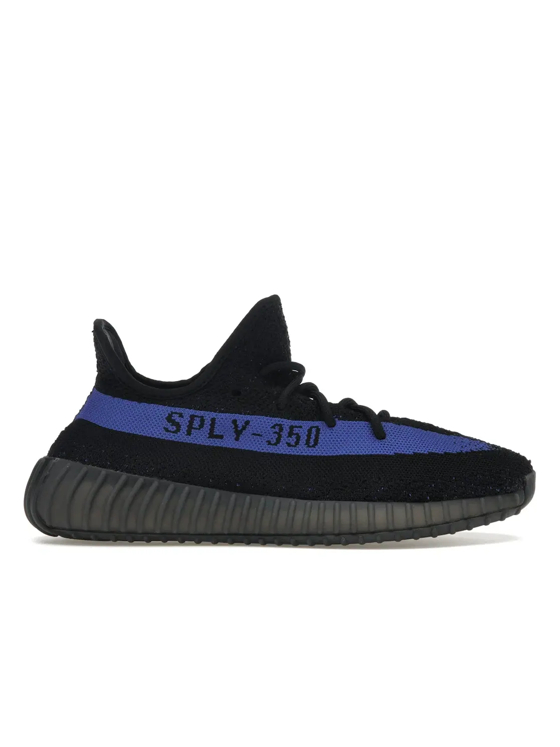 Мужские кроссовки с принтом Yeezy Boost 350 V2 Adidas — изображение 1 из 4, черный/синий/черный