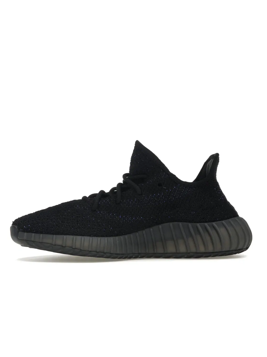 Мужские кроссовки с принтом Yeezy Boost 350 V2 Adidas — изображение 3 из 4, черный/синий/черный