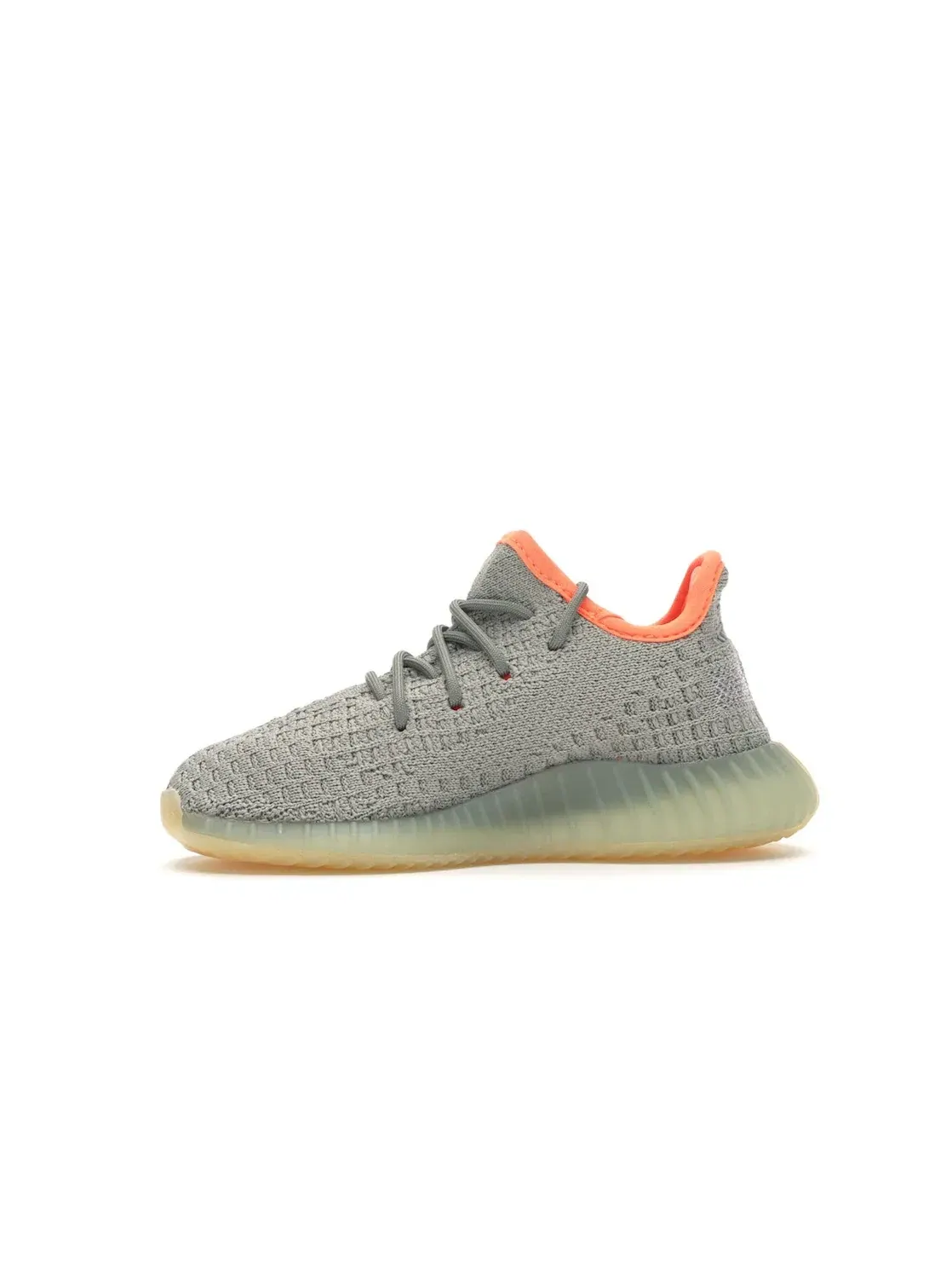 Детские кроссовки с принтом Adidas Yeezy Boost 350 V2, Desert Sage/Desert Sage/Desert Sage — изображение 3 из 4