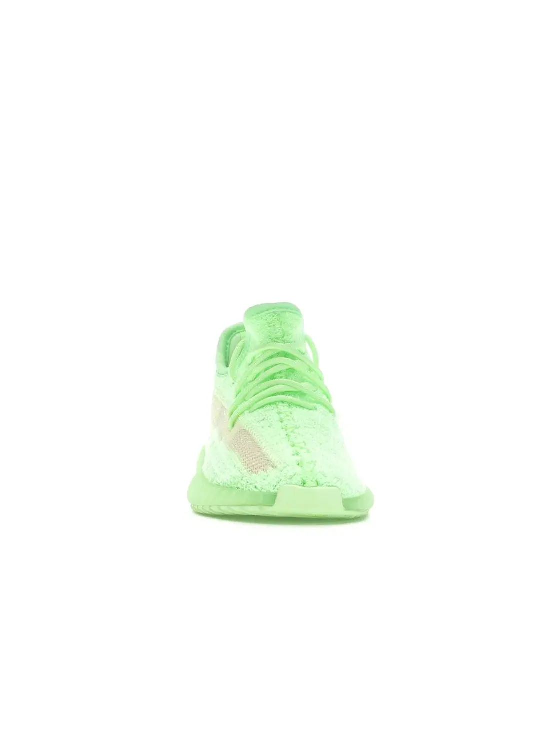 Детские кроссовки со светящимся дизайном Adidas Yeezy Boost 350 V2, Glow/Glow/Glow — изображение 2 из 4