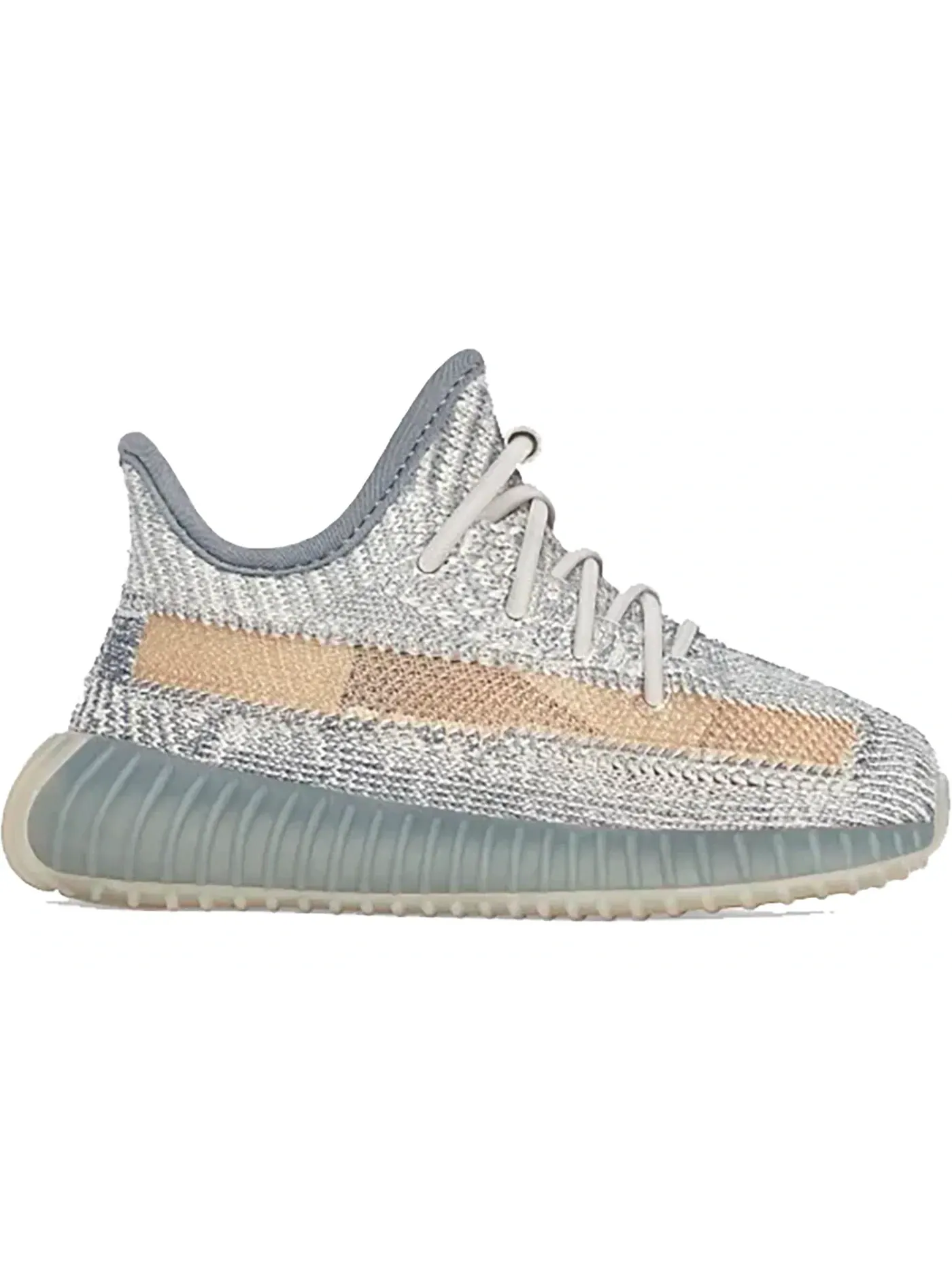 Детские кроссовки lifestyle с принтом Adidas Yeezy Boost 350 V2, Israfil/Israfil/Israfil — изображение 1 из 1
