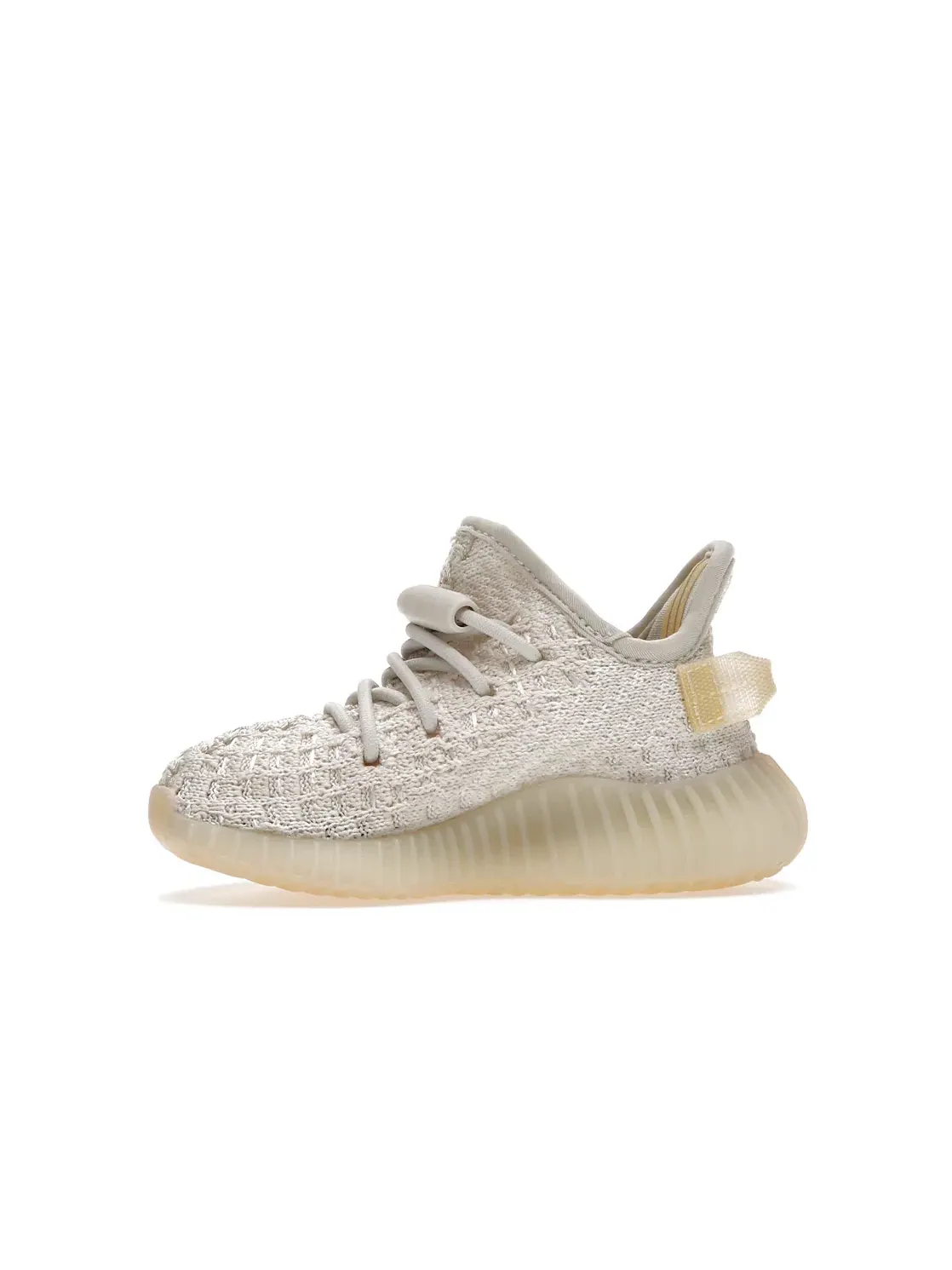 Детские кроссовки с верхом PrimeKnit Adidas Yeezy Boost 350 V2 — изображение 3 из 4, прозрачный
