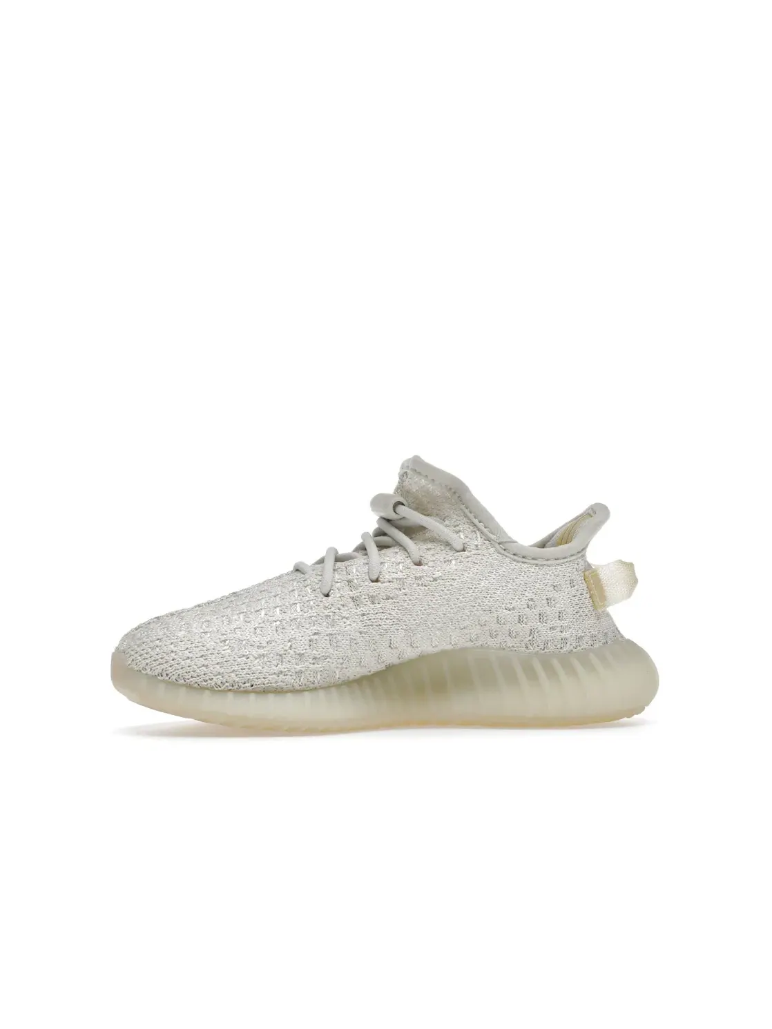 Детские кроссовки Lifestyle с принтом Adidas Yeezy Boost 350 V2 — изображение 3 из 4, прозрачный