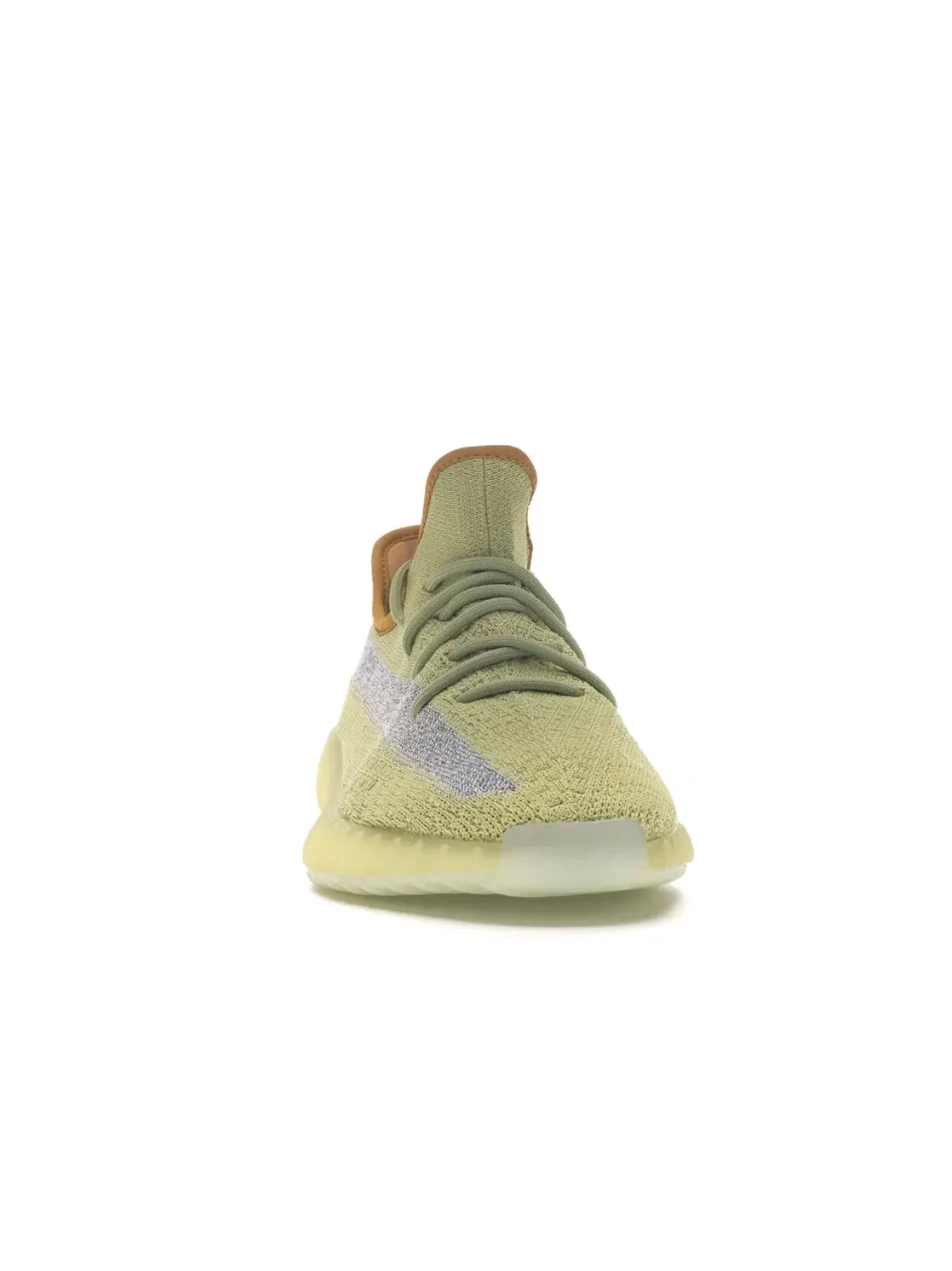 Мужские кроссовки с рефлективными элементами Adidas Yeezy Boost 350 V2, Marsh/Marsh/Marsh — изображение 2 из 4