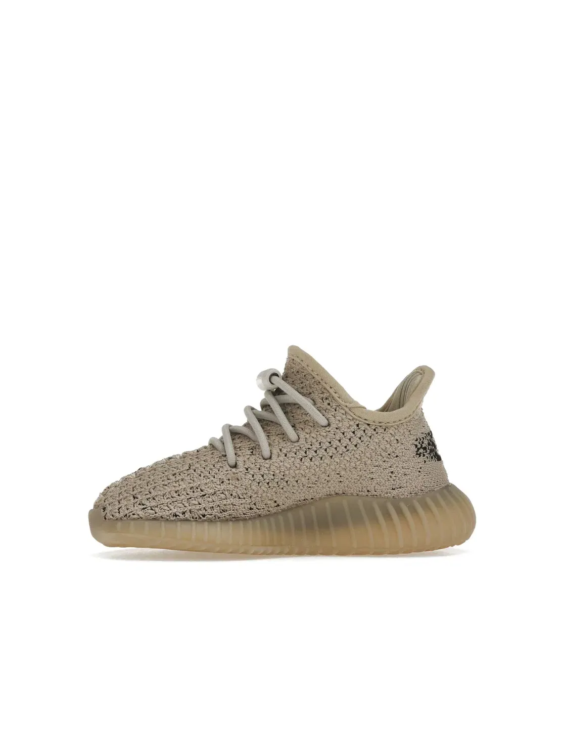 Детские кроссовки с мягким верхом Adidas Yeezy Boost 350 V2 — изображение 3 из 4, черный