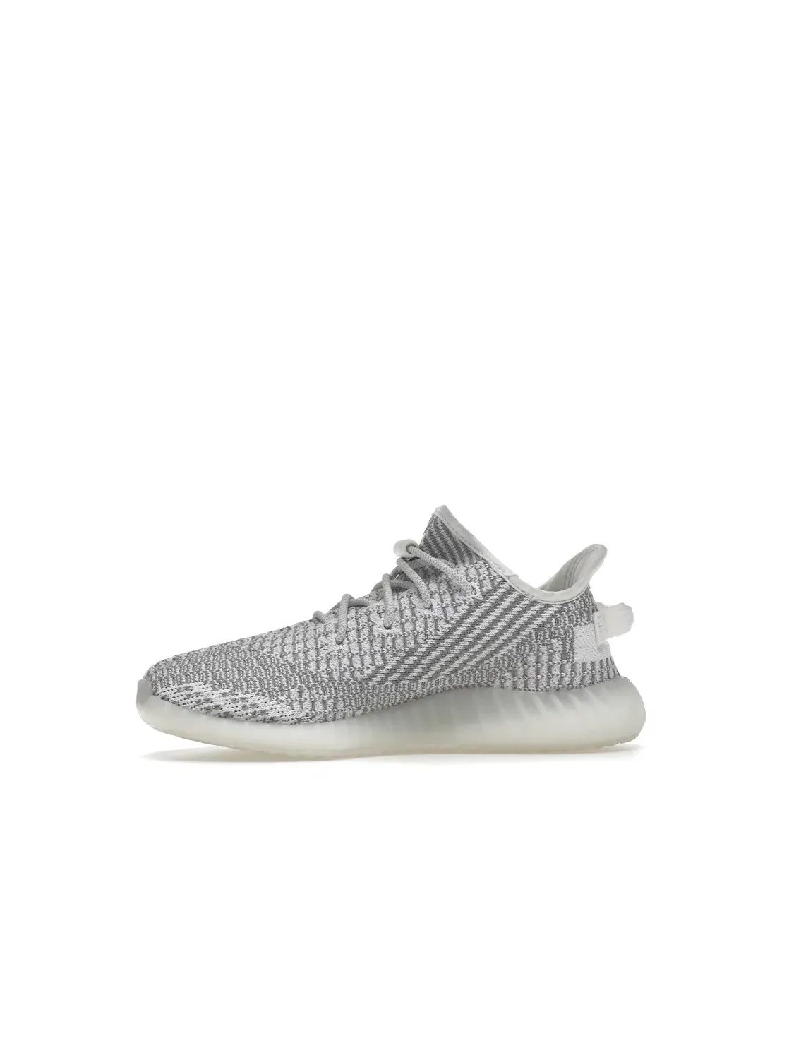 Детские кроссовки Lifestyle с принтом Adidas Yeezy Boost 350 V2 — изображение 3 из 4, прозрачный