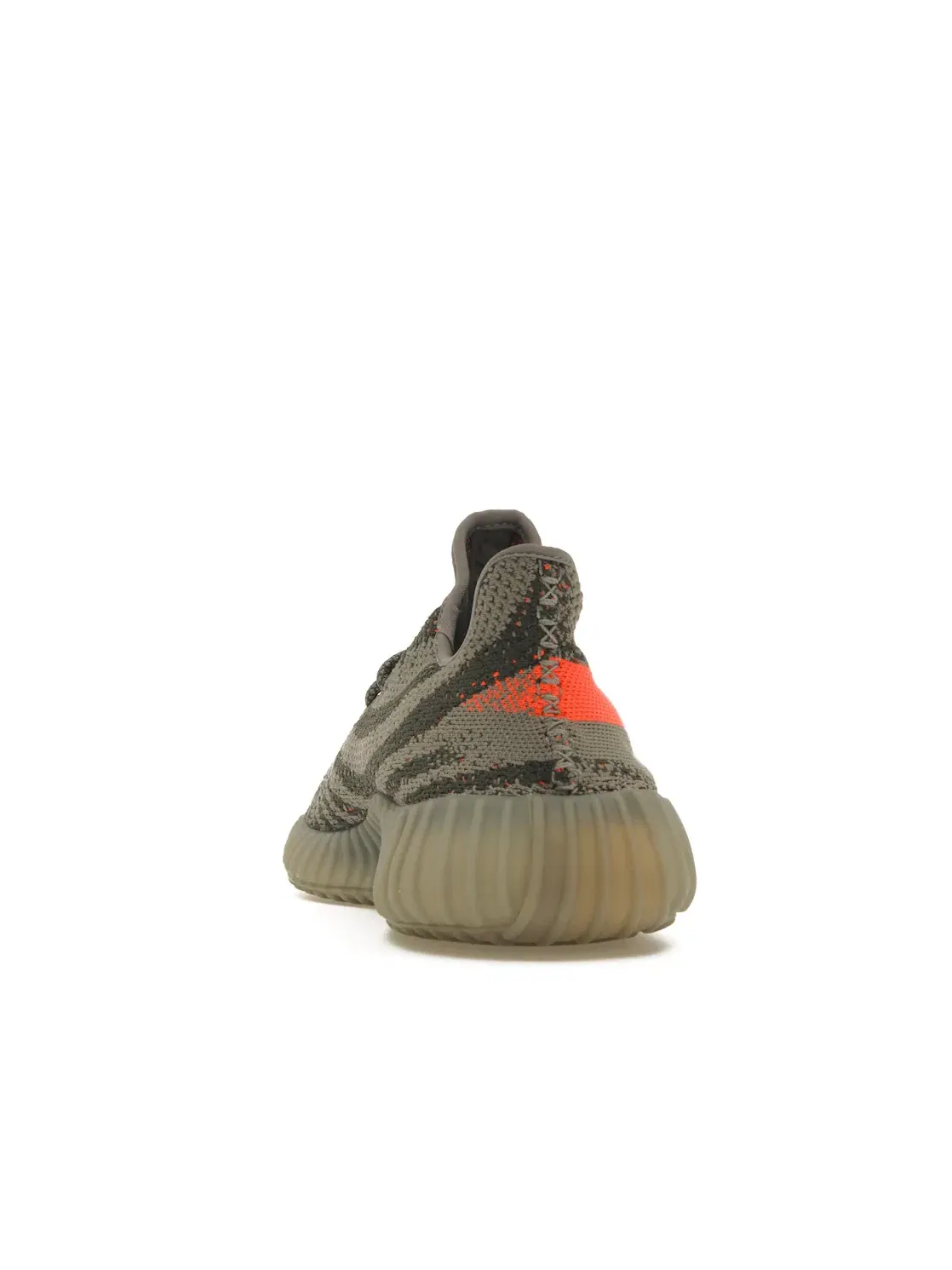Мужские кроссовки для активного отдыха Adidas Yeezy Boost 350 V2 — изображение 4 из 4, серый//красный