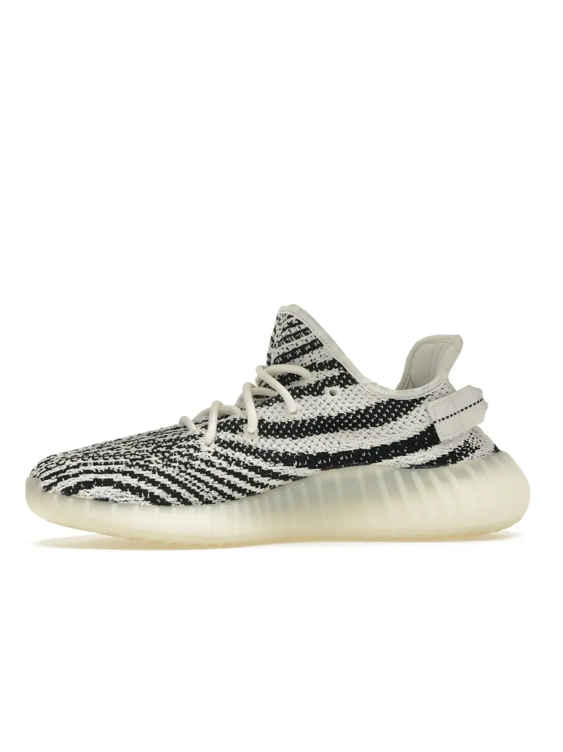 Мужские кроссовки Lifestyle с принтом Adidas Yeezy Boost 350 V2 Adidas — изображение 3 из 4, белый/черный/красный