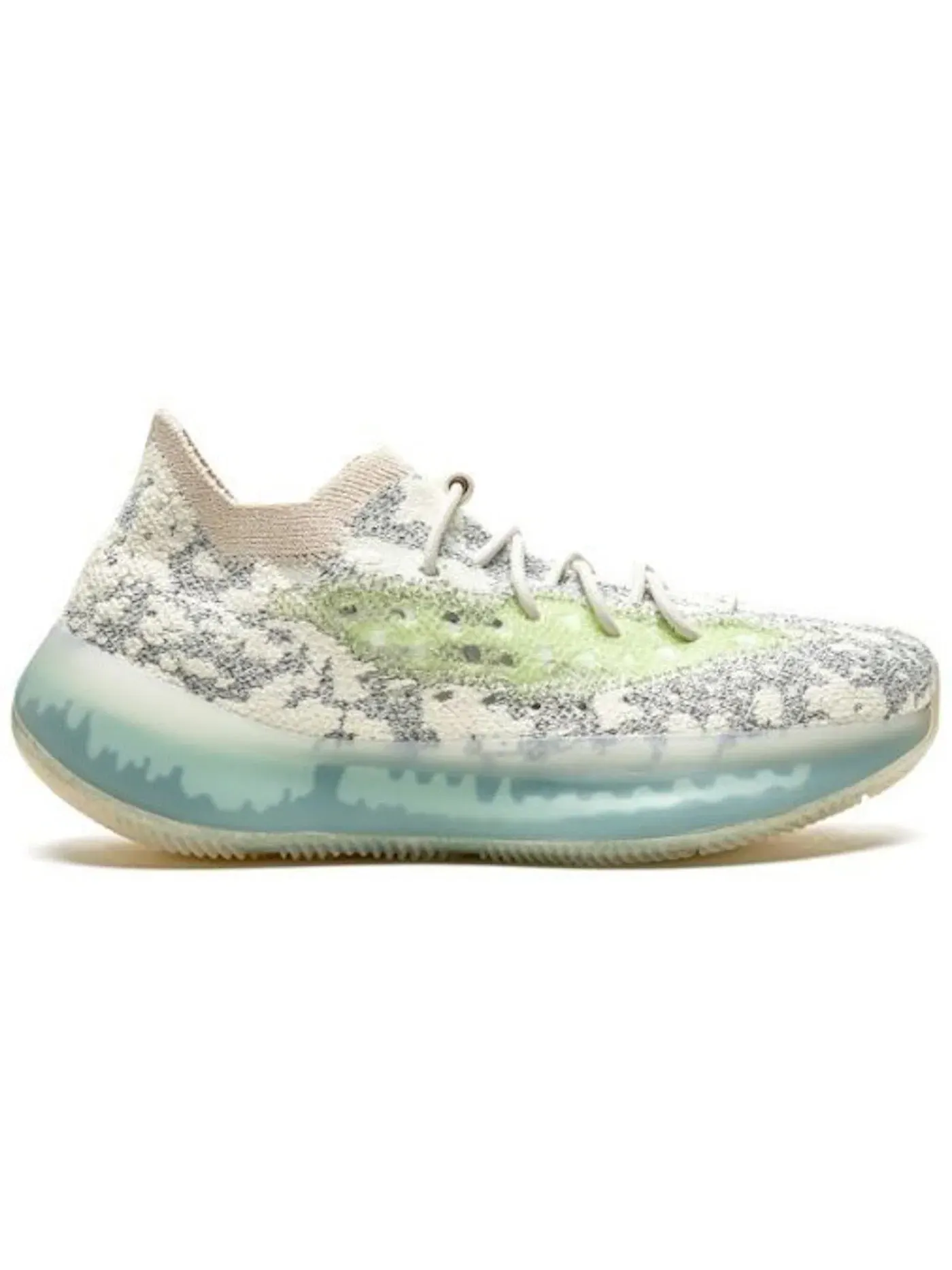 Детские кроссовки Lifestyle с принтом Adidas Yeezy Boost 380 — изображение 1 из 1, синий