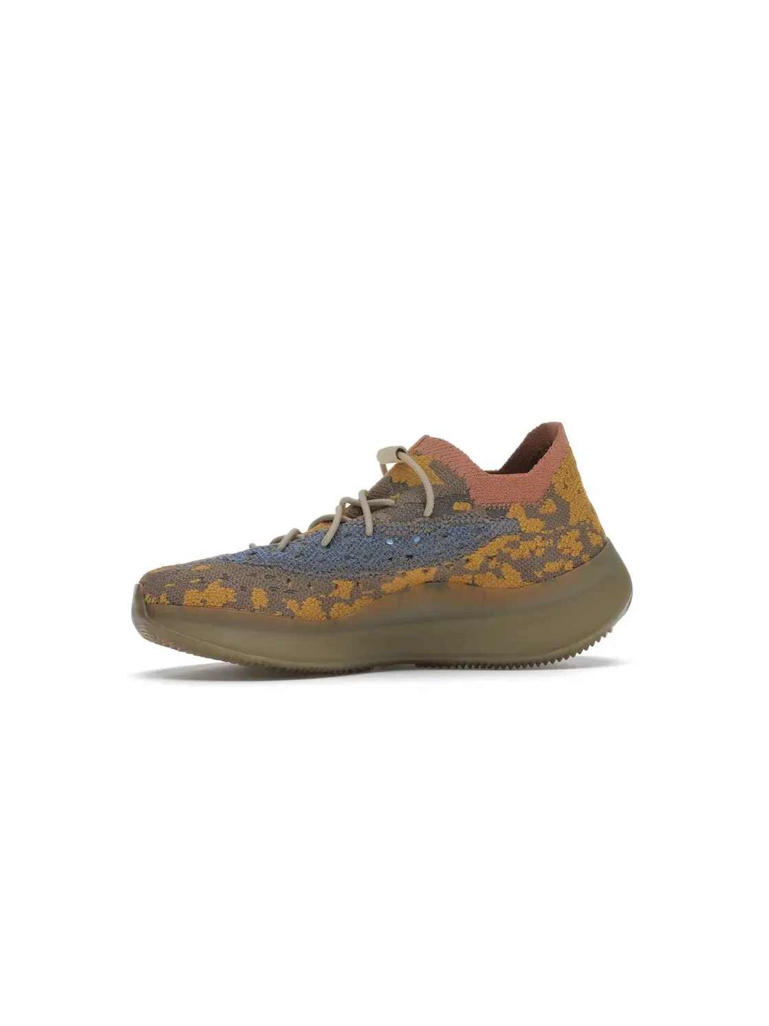 Детские кроссовки Lifestyle с принтом Adidas Yeezy Boost 380 — изображение 3 из 4, синий