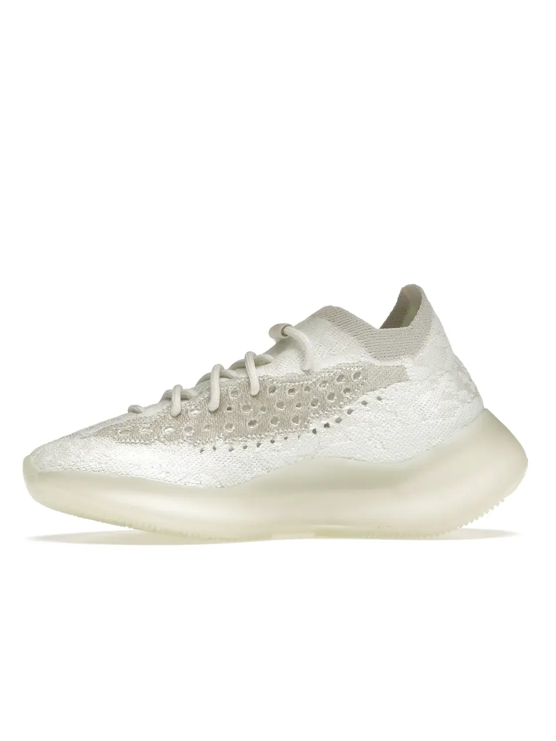 Мужские кроссовки с принтом Adidas Yeezy Boost 380, Calcite/Calcite/Calcite — изображение 3 из 4