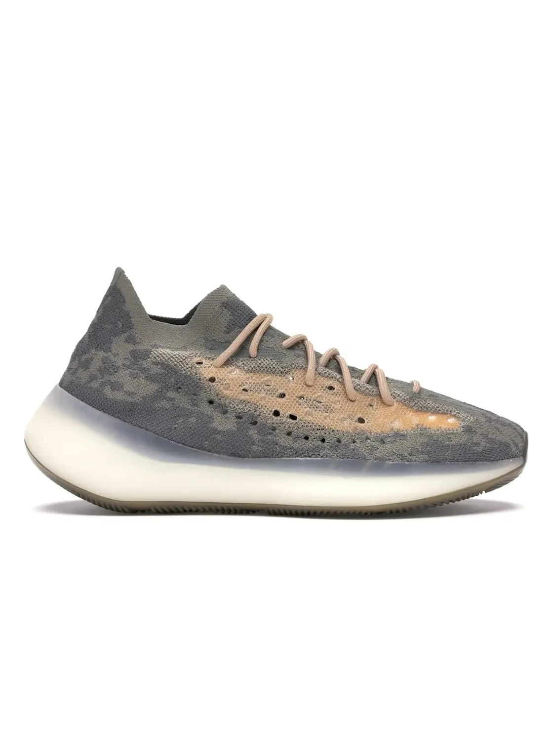 Мужские кроссовки Lifestyle с принтом Yeezy Boost 380 Mist Reflective Adidas, Mist/Mist/Mist — изображение 1 из 4