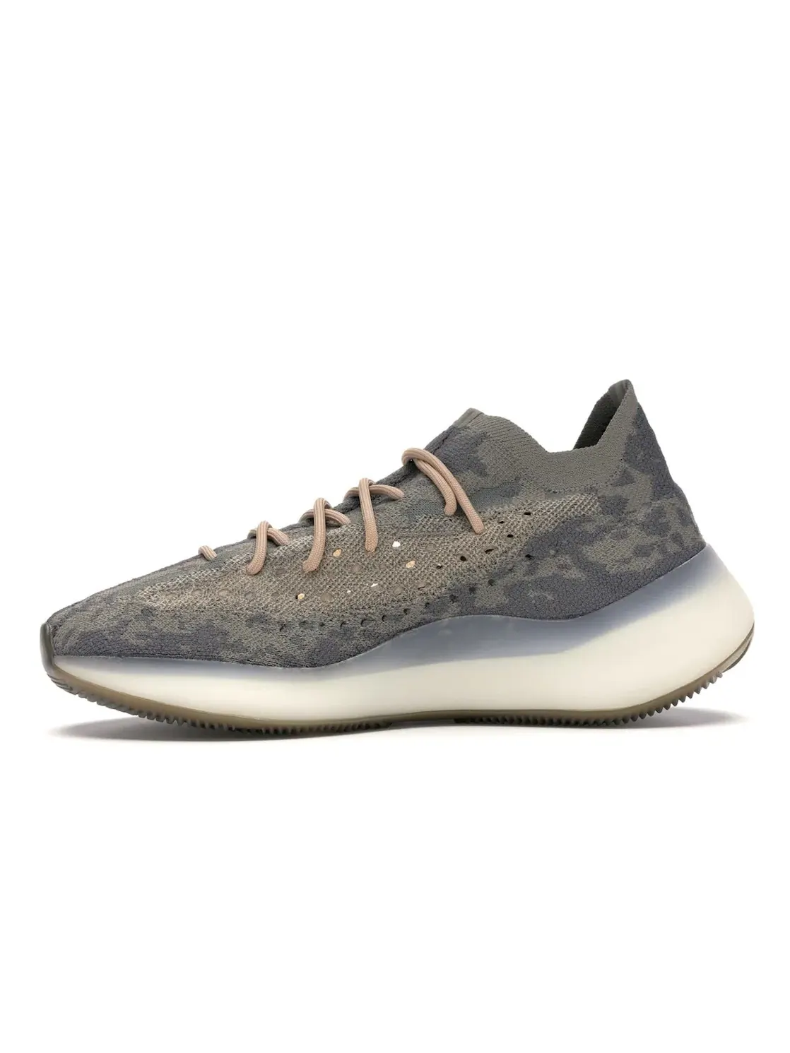 Мужские кроссовки Lifestyle с принтом Yeezy Boost 380 Mist Reflective Adidas, Mist/Mist/Mist — изображение 3 из 4