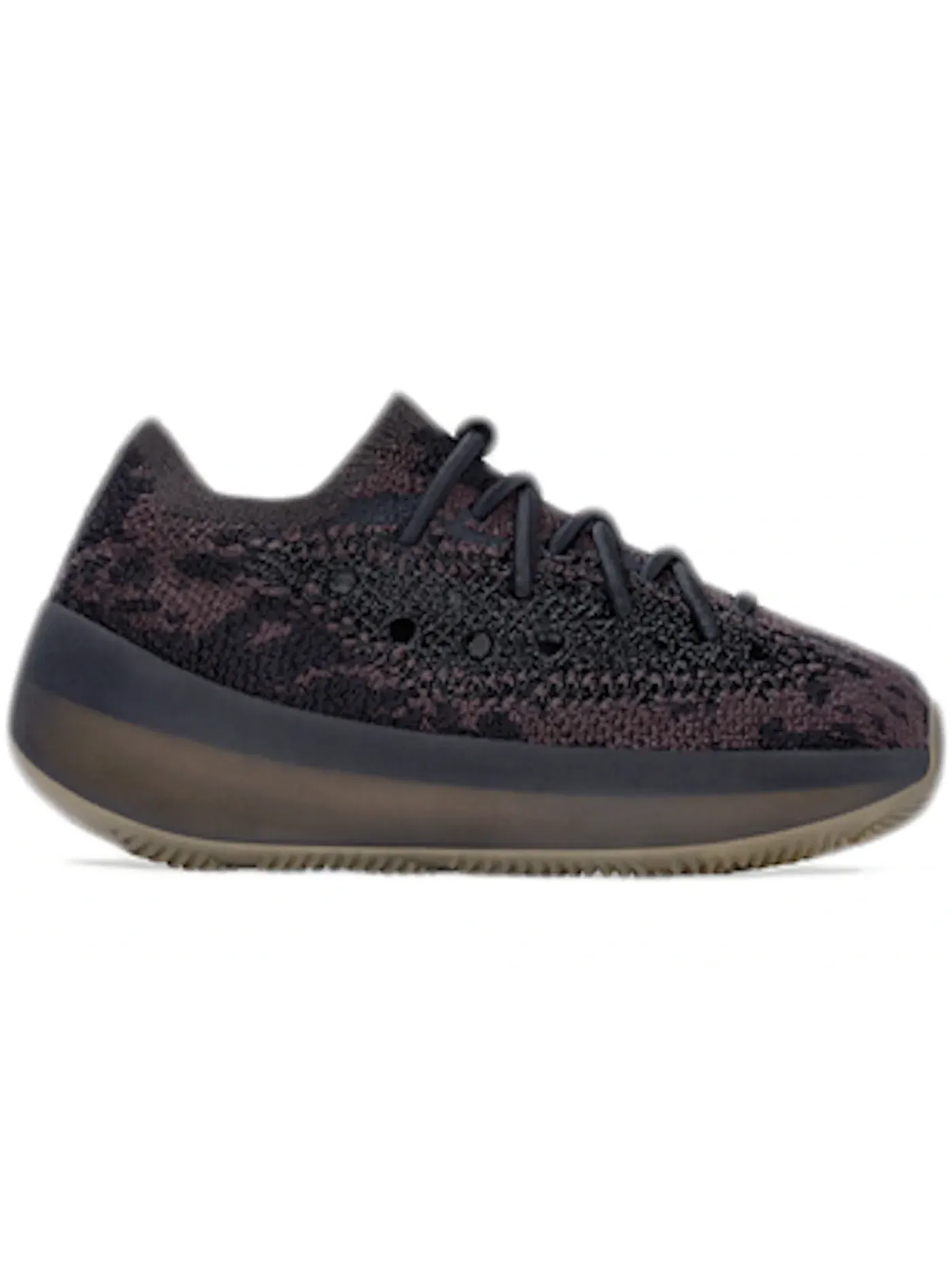 Детские кроссовки Lifestyle с принтом Adidas Yeezy Boost 380 — изображение 1 из 1, оникс
