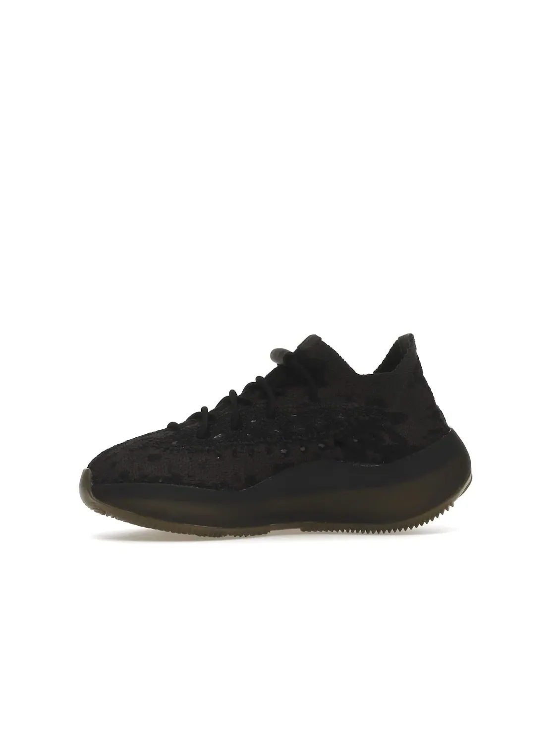Детские кроссовки Lifestyle с принтом Adidas Yeezy Boost 380, Onyx/Onyx/Onyx — изображение 3 из 4
