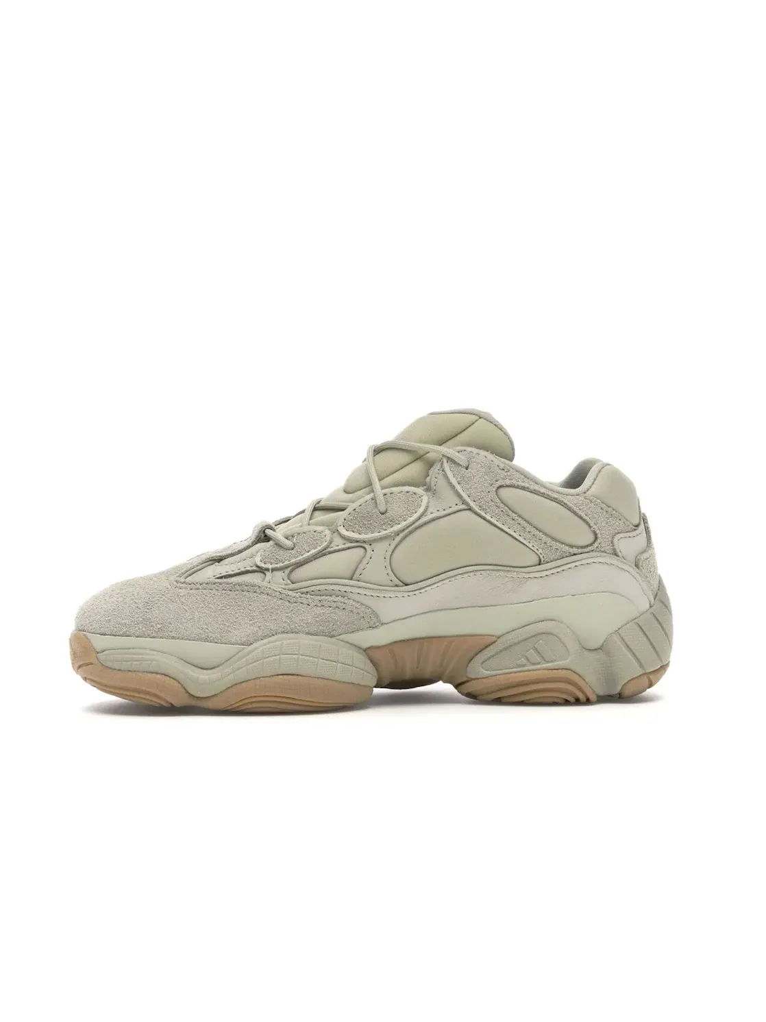 Детские кроссовки Lifestyle с массивной подошвой Adidas Yeezy 500 — изображение 3 из 4, серый