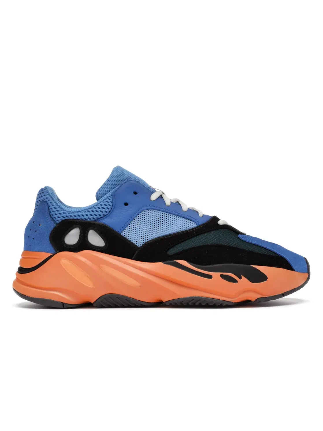 Мужские кроссовки Lifestyle с ярким дизайном Adidas Yeezy Boost 700 — изображение 1 из 4, яркий синий/оранжевый