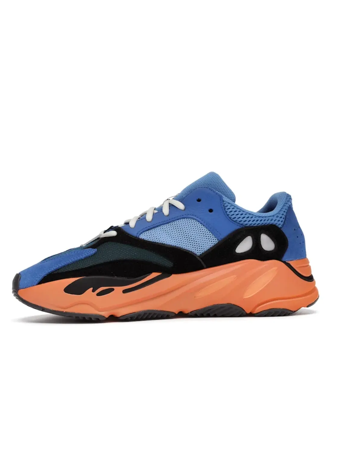 Мужские кроссовки Lifestyle с ярким дизайном Adidas Yeezy Boost 700 — изображение 3 из 4, яркий синий/оранжевый