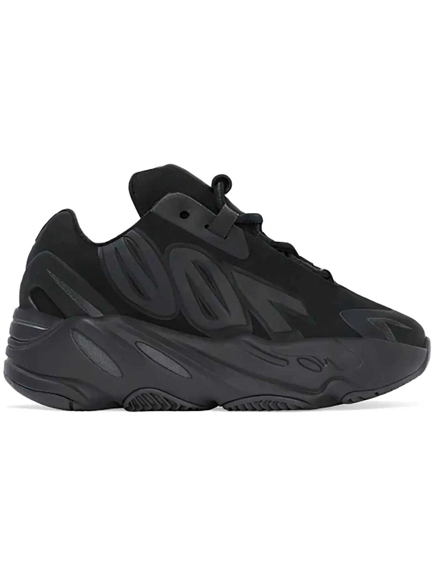 Детские кроссовки Lifestyle с отражающими деталями Adidas Yeezy Boost 700 MNVN — изображение 1 из 1, черный/черный/черный