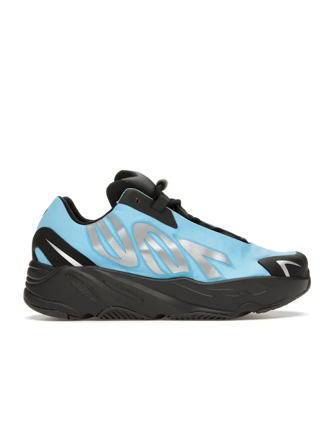 Детские кроссовки Lifestyle с ярким дизайном Adidas Yeezy Boost 700 MNVN — изображение 1 из 4, яркий голубой/черный