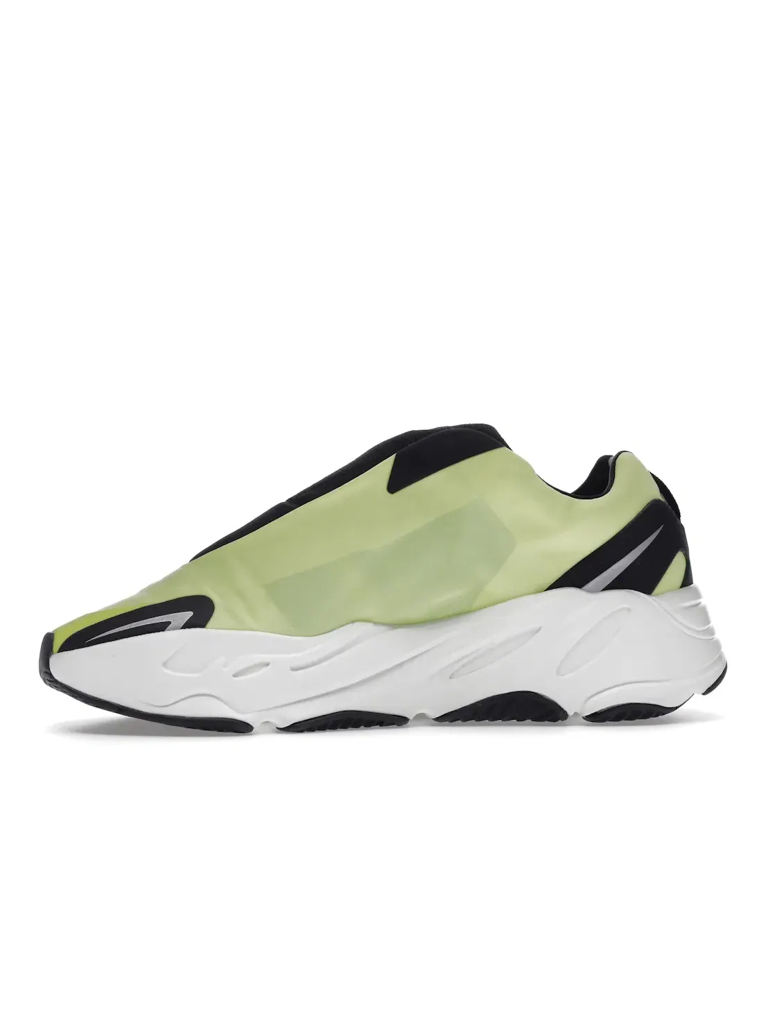 Мужские кроссовки с высокой посадкой Yeezy Boost 700 MNVN Laceless Adidas — изображение 3 из 4, фосфор