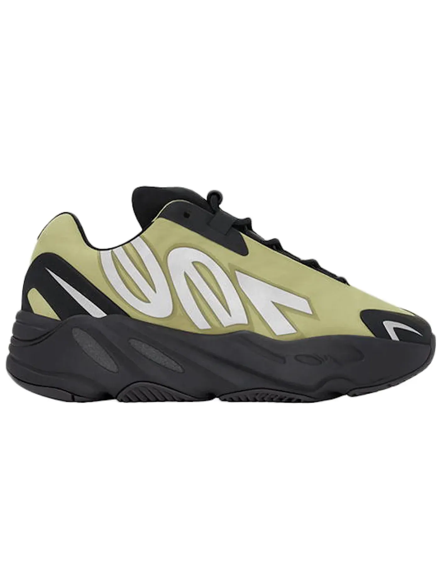 Детские кроссовки Lifestyle с принтом Adidas Yeezy Boost 700 MNVN — изображение 1 из 1, черный