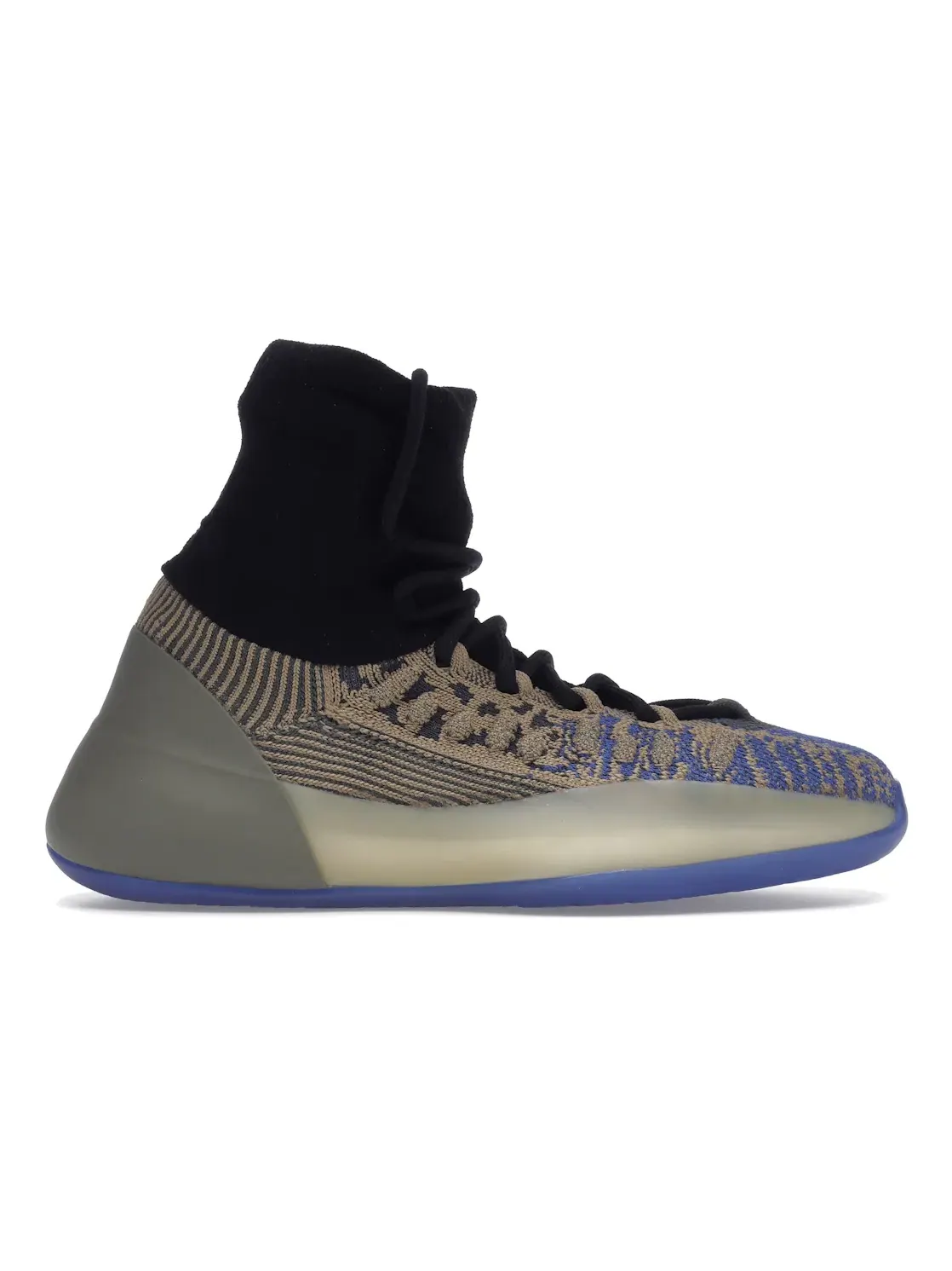 Мужские кроссовки с высоким верхом Adidas Yeezy BSKTBL Knit — изображение 1 из 4, черный