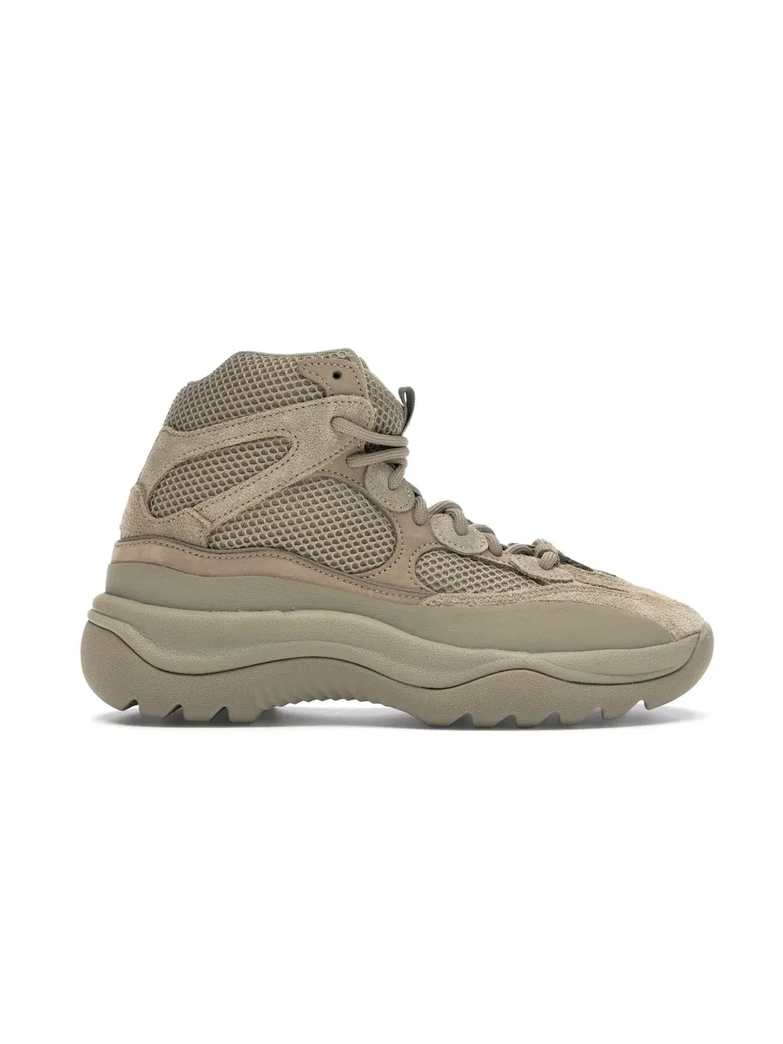 Мужской ботинок пустынный с текстильным верхом Adidas Yeezy Desert Boot, Rock/Rock/Rock — изображение 1 из 4