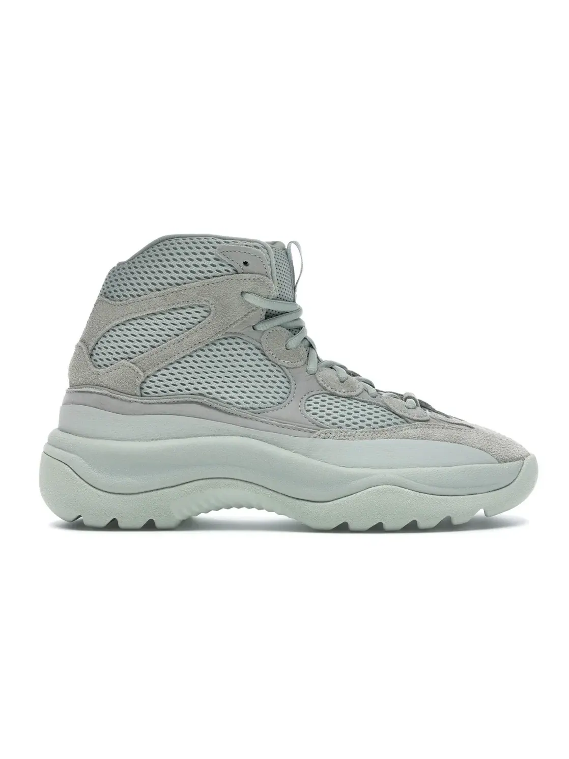 Мужские ботинки пустынные с брендовой моделью Adidas Yeezy Desert Boot Adidas — изображение 1 из 4, соль