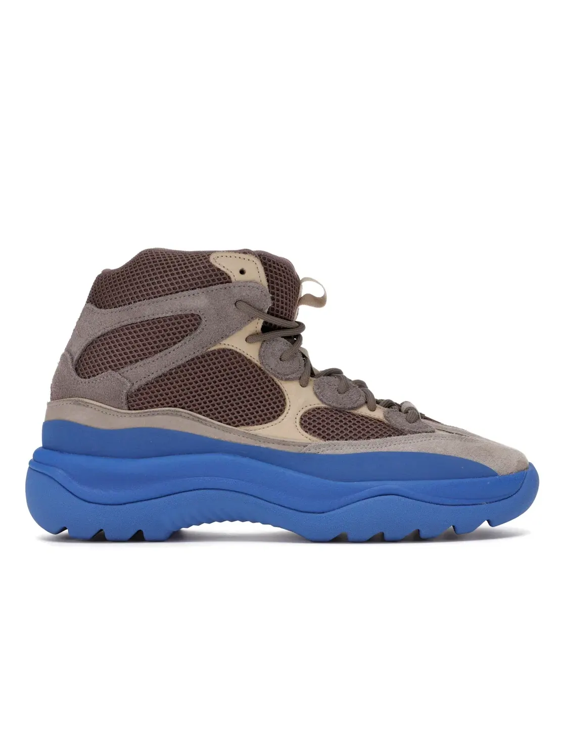 Мужские кроссовки Lifestyle с контрастным дизайном Adidas Yeezy Desert Boot — изображение 1 из 4, синий