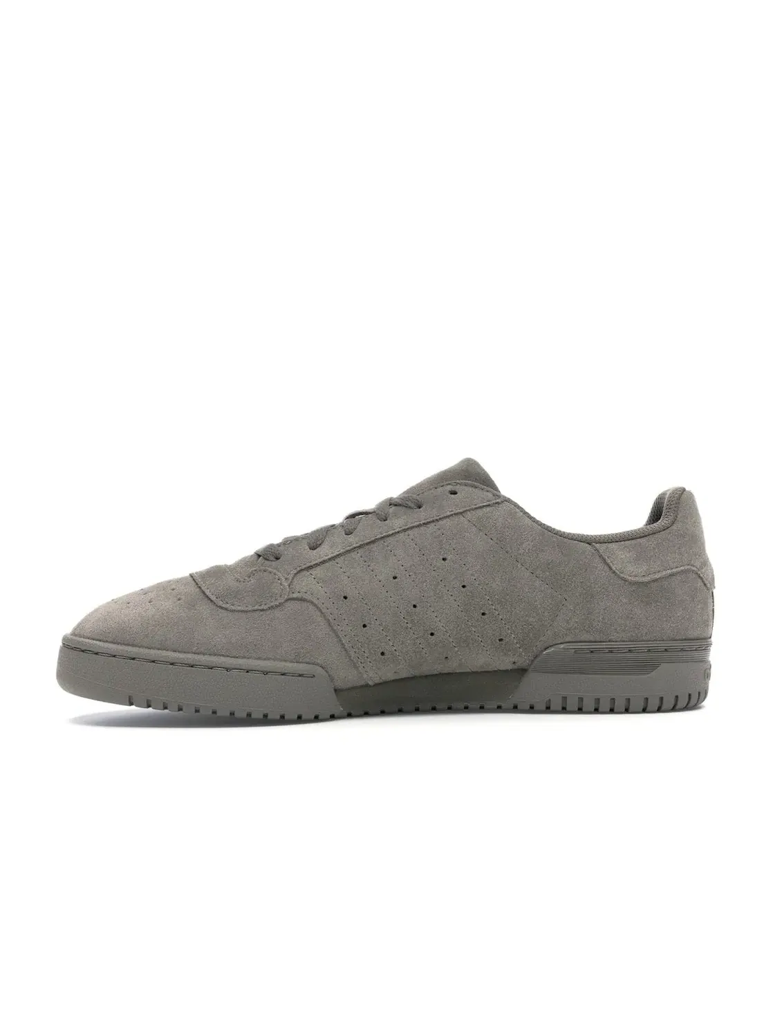 Мужские кроссовки на шнуровке из замши Adidas Yeezy Powerphase — изображение 3 из 4, коричневый