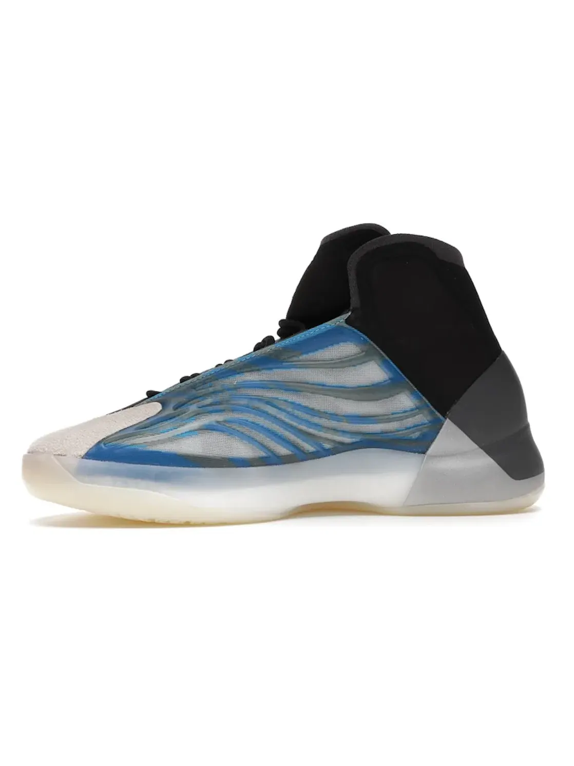 Мужские кроссовки баскетбольные с полным амортизатором BOOST Adidas Yeezy QNTM BSKTBL — изображение 3 из 4, синий синий синий
