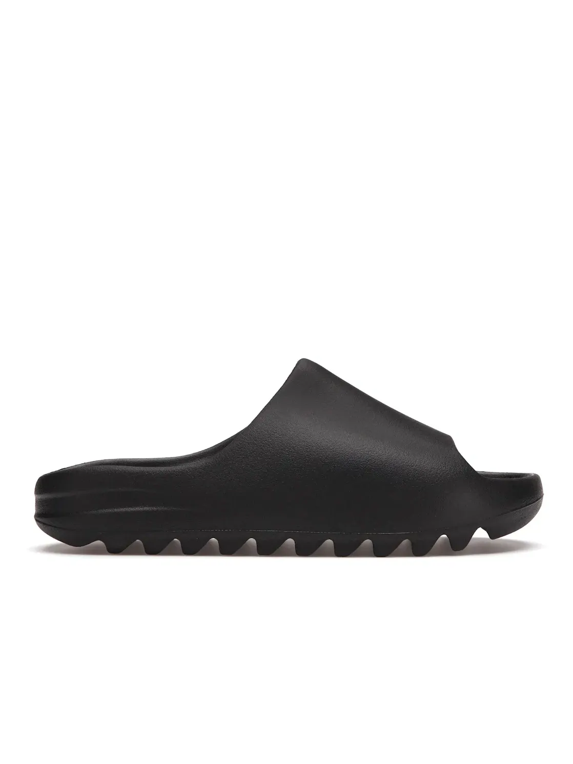 Мужские шлепанцы с закрытым носом Yeezy Slide Adidas, Onyx/Onyx/Onyx — изображение 1 из 4