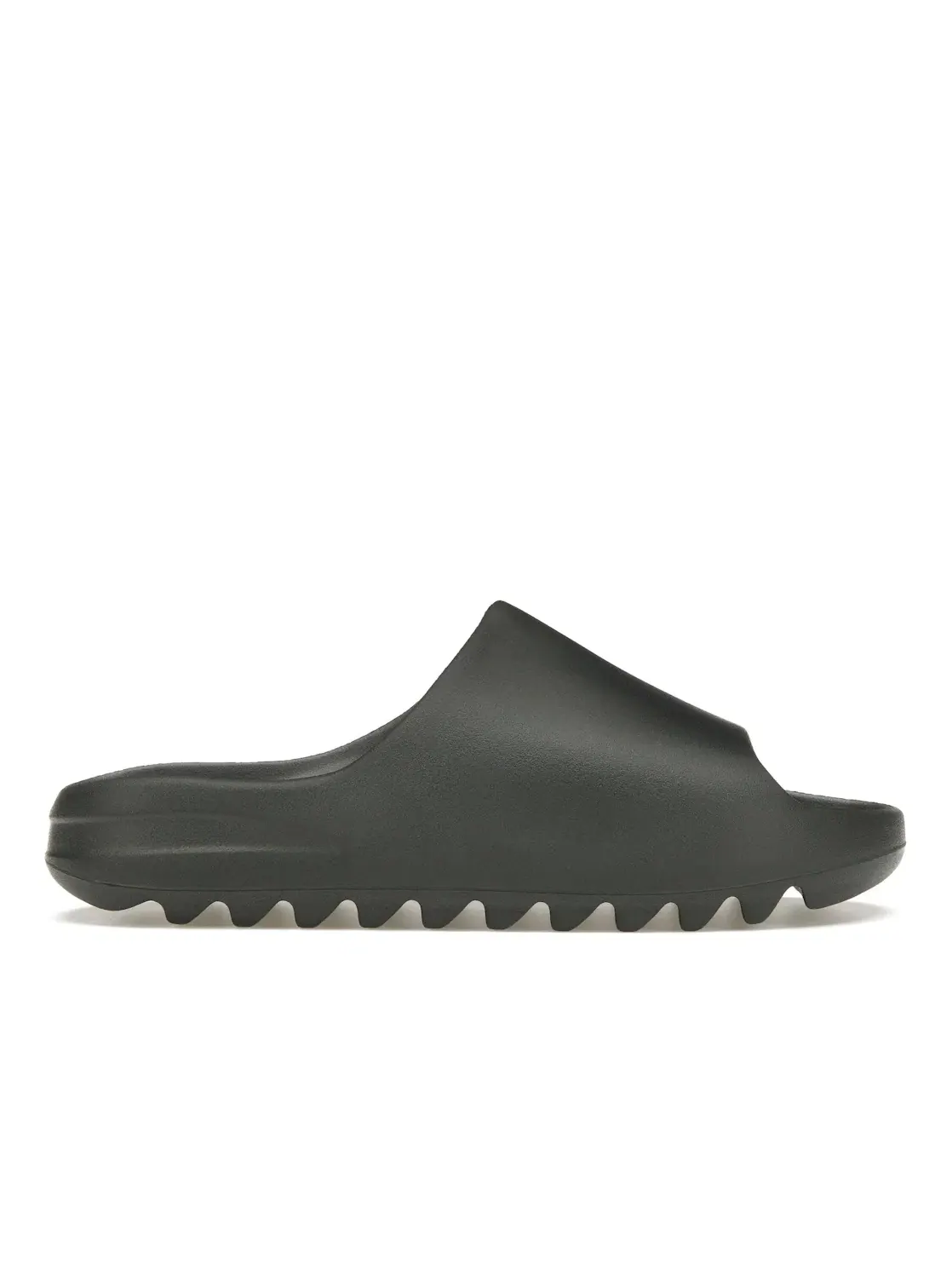 Мужские сандалии-слайды из плюшевого материала Yeezy Slide Adidas — изображение 1 из 4, оникс