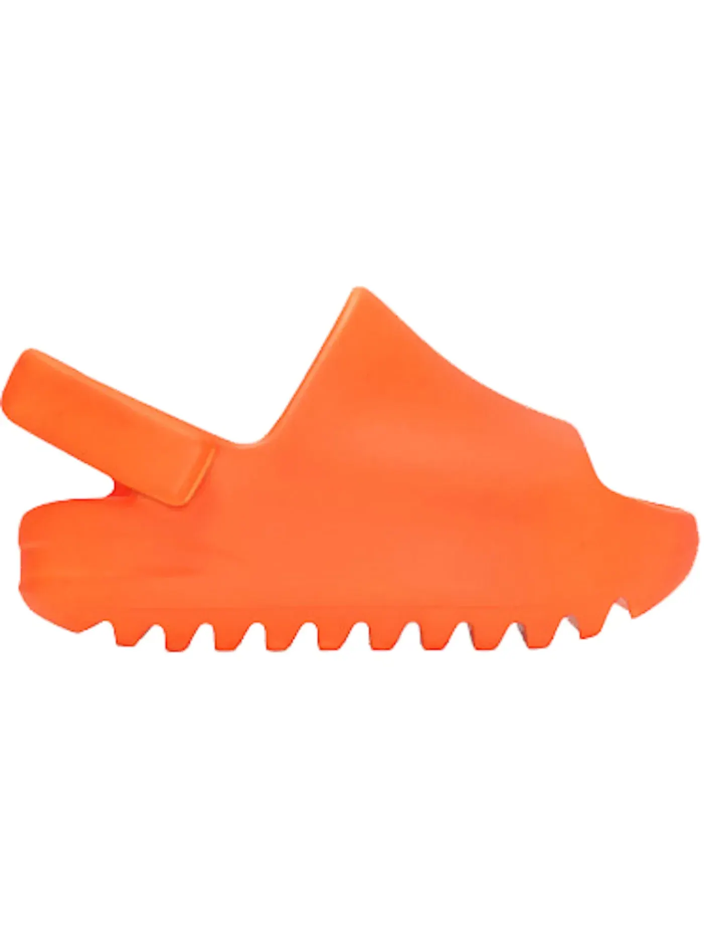 Детские сандалии-слайды с открытым носом Yeezy Slide Adidas — изображение 1 из 1, оранжевый