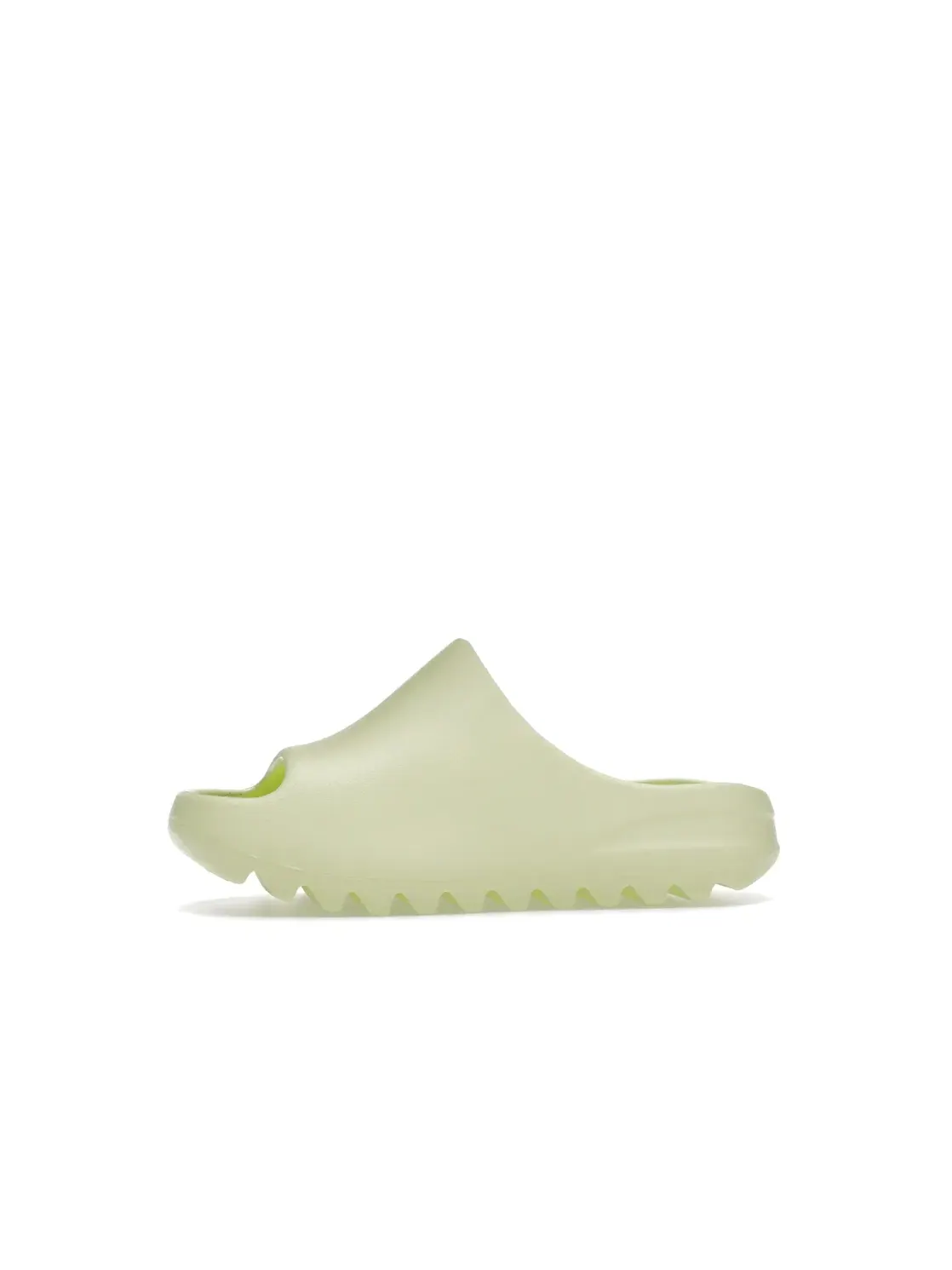 Детские шлепанцы с подсветкой Adidas Yeezy Slide — изображение 3 из 4, зеленый/зеленый/зеленый