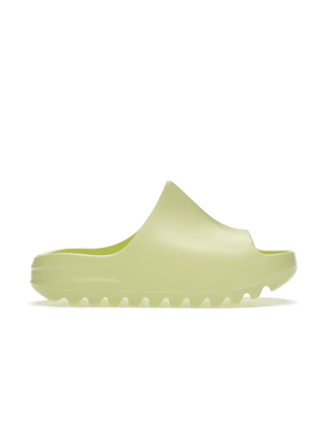 Детские сандалии-слайды Yeezy Slide Adidas — изображение 1 из 4, зеленый