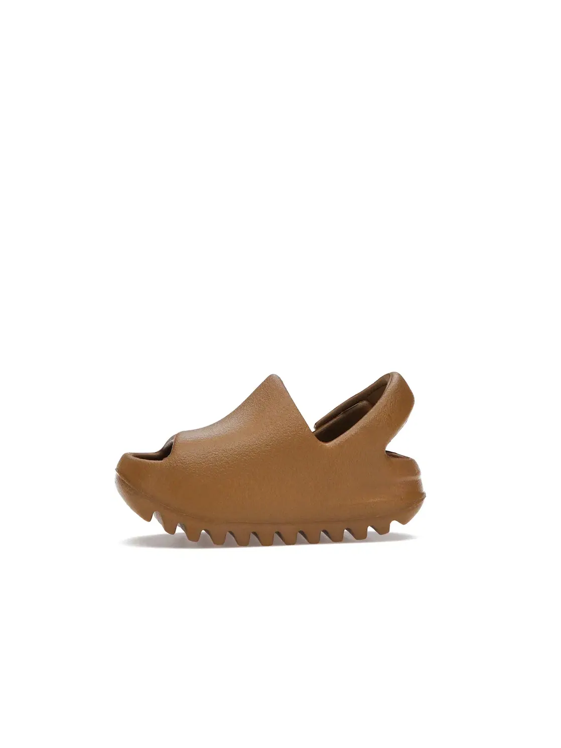 Детские сандалии-слайды из вспененной резины Yeezy Slide Adidas — изображение 3 из 4, охристый